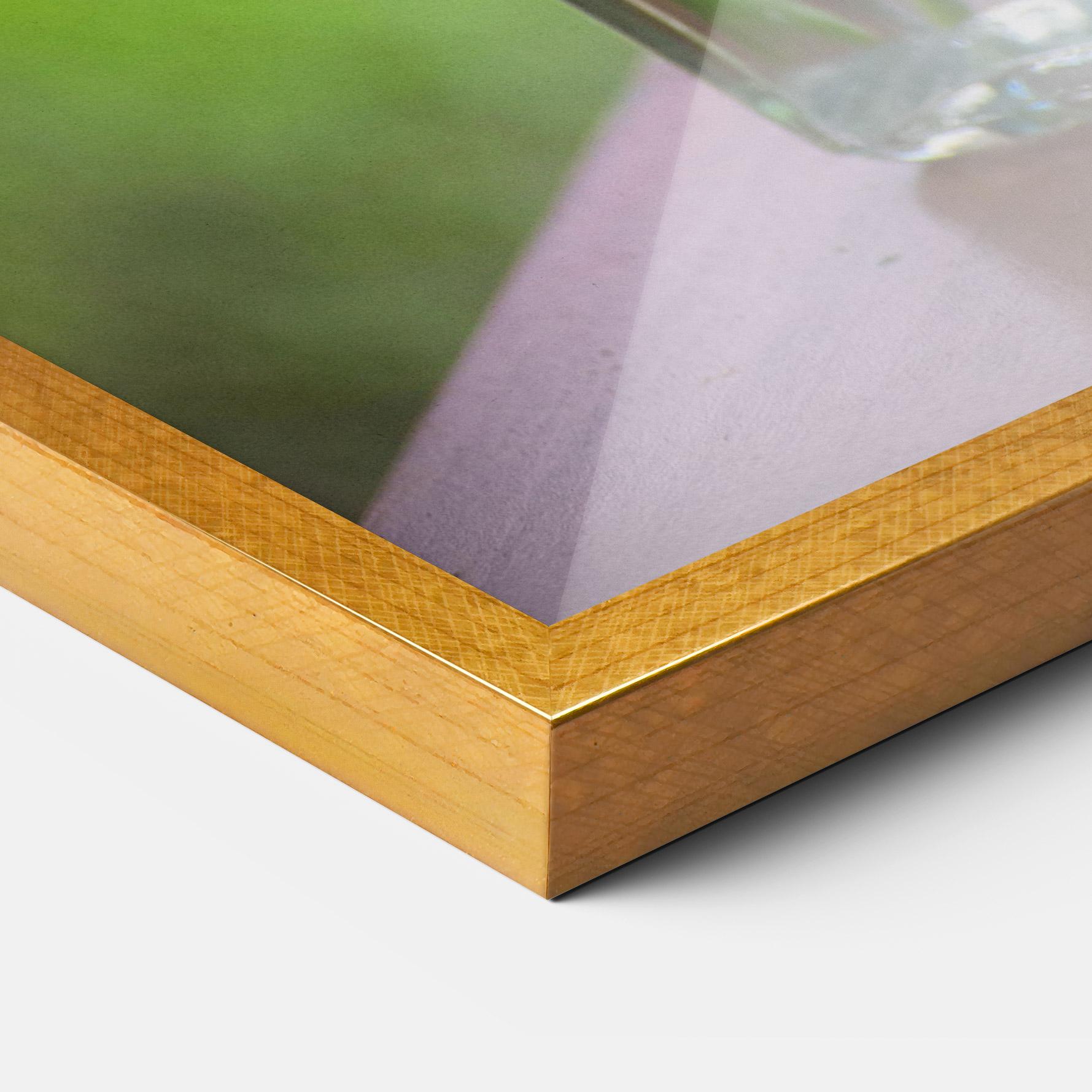 Keretezett Poszter Pink Flower Vase mockup 3