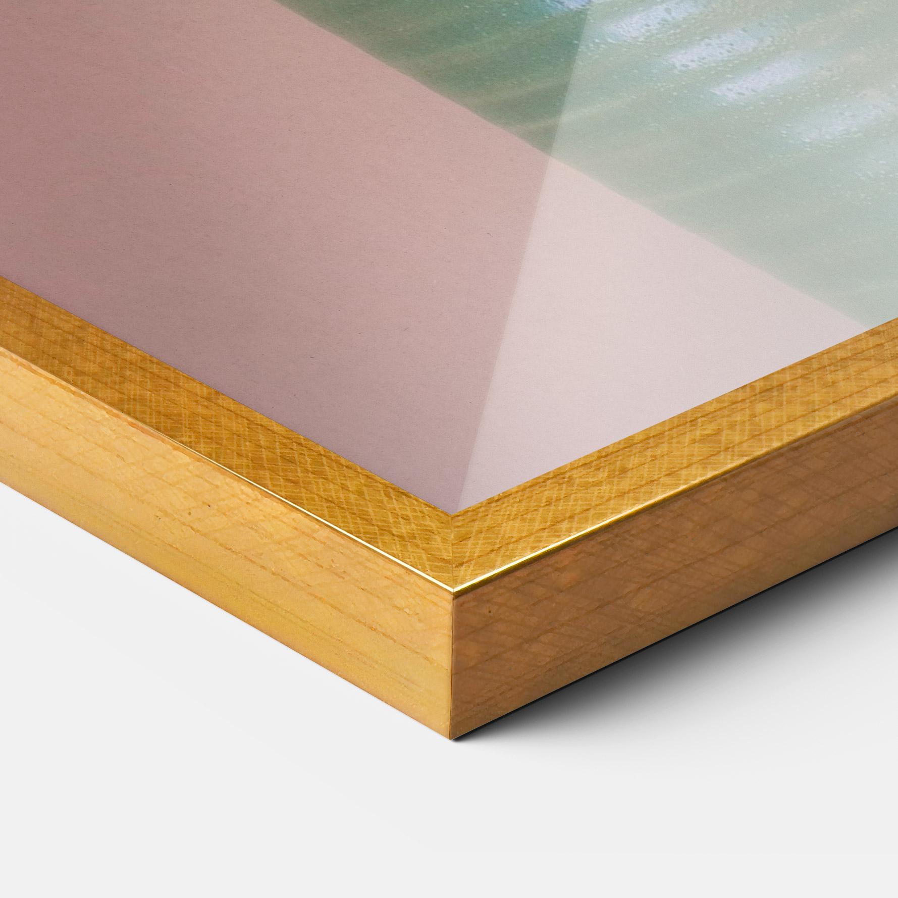 Keretezett Poszter Yellow Roses Vase mockup 3