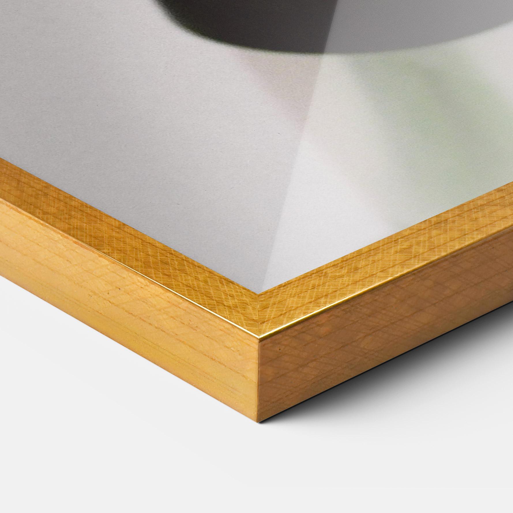 Keretezett Poszter Yellow mockup 3