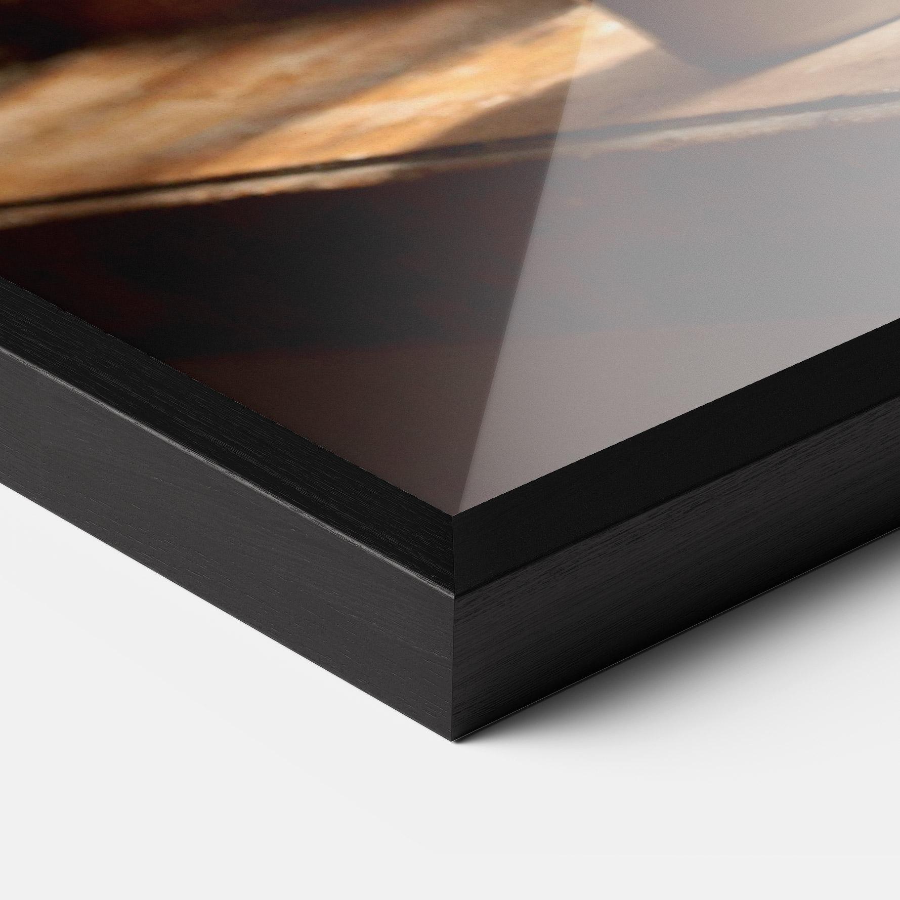 Keretezett Poszter Vintage Vase Flowers mockup 3