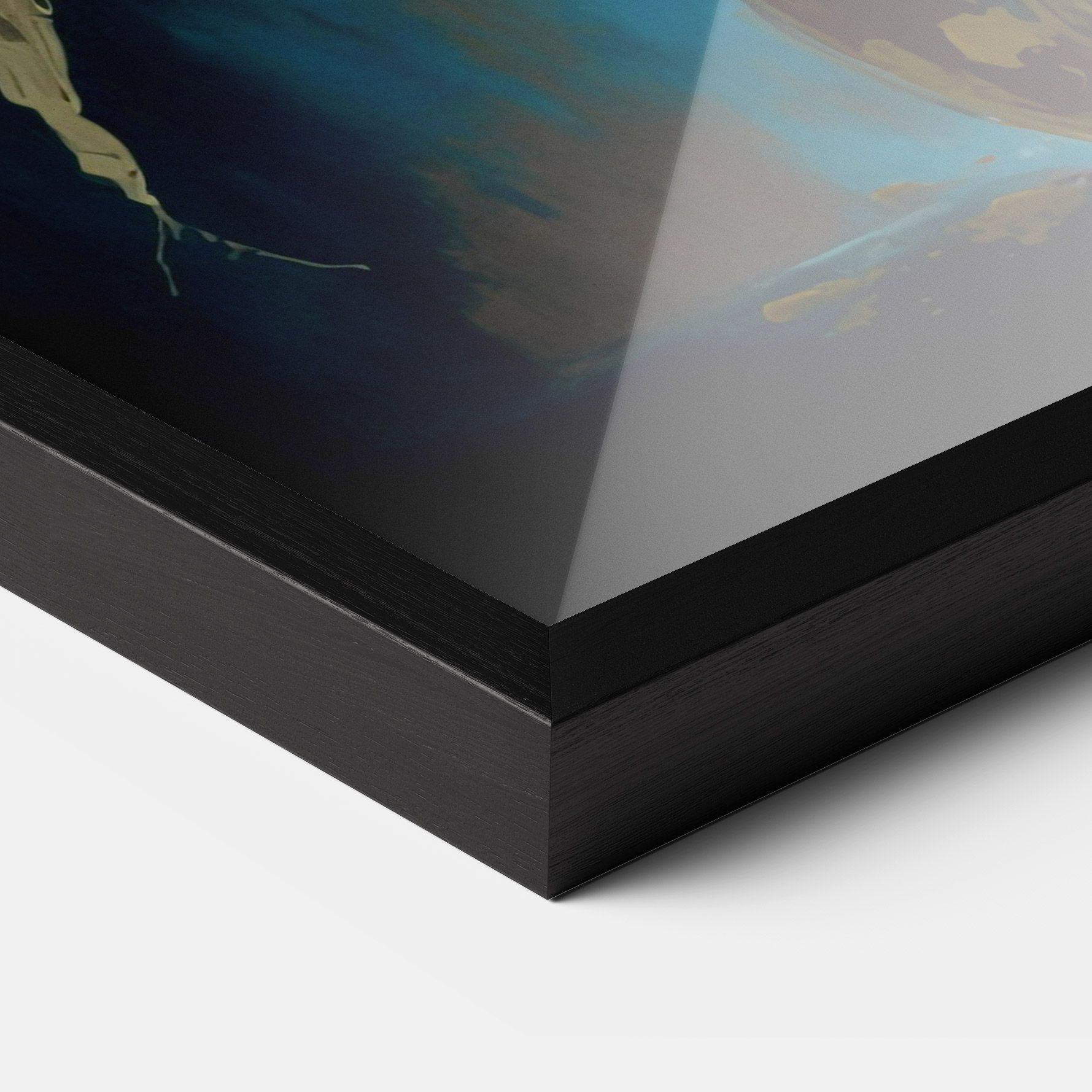 Yellow Art Vase mockup 3