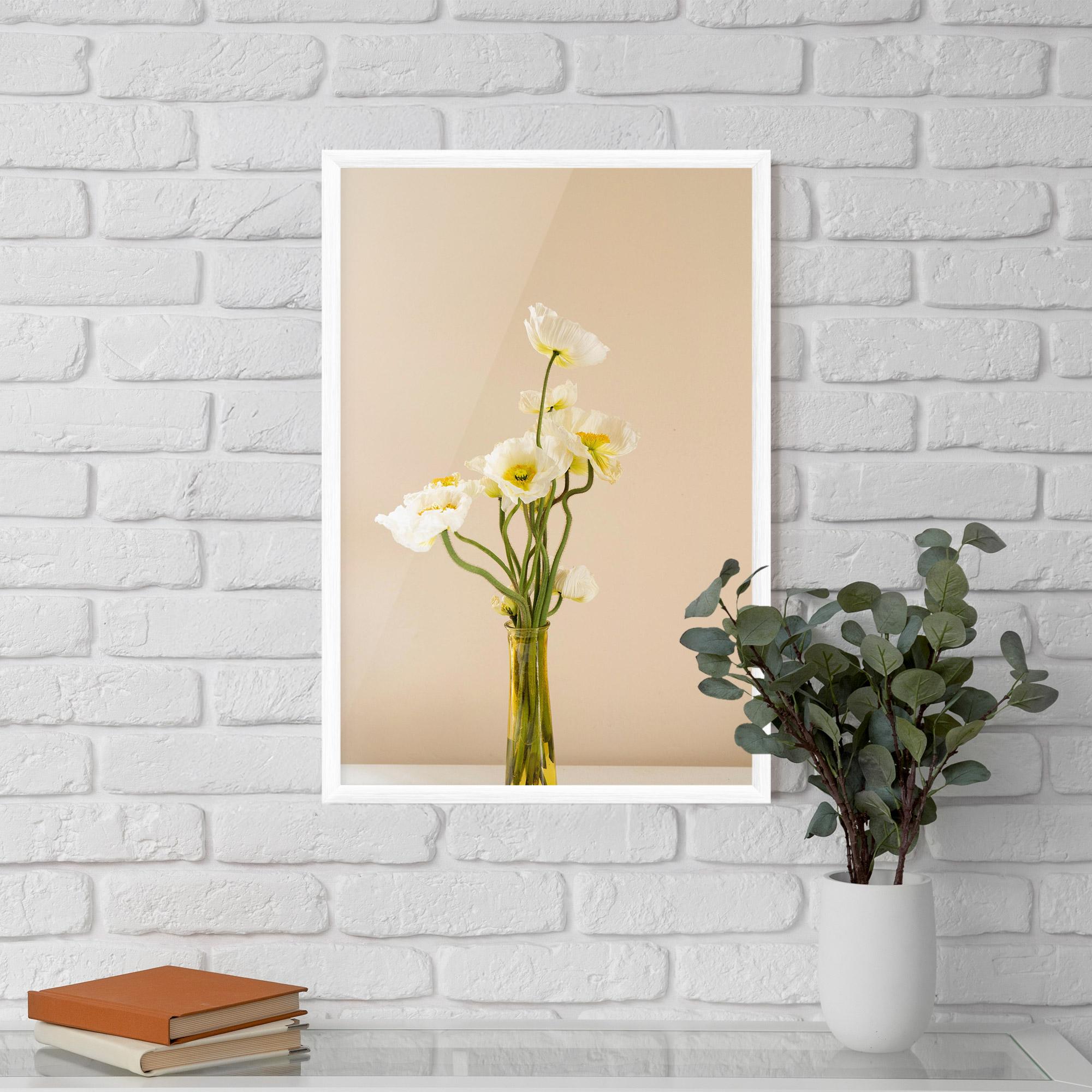 Keretezett Poszter Pretty Vase mockup 5