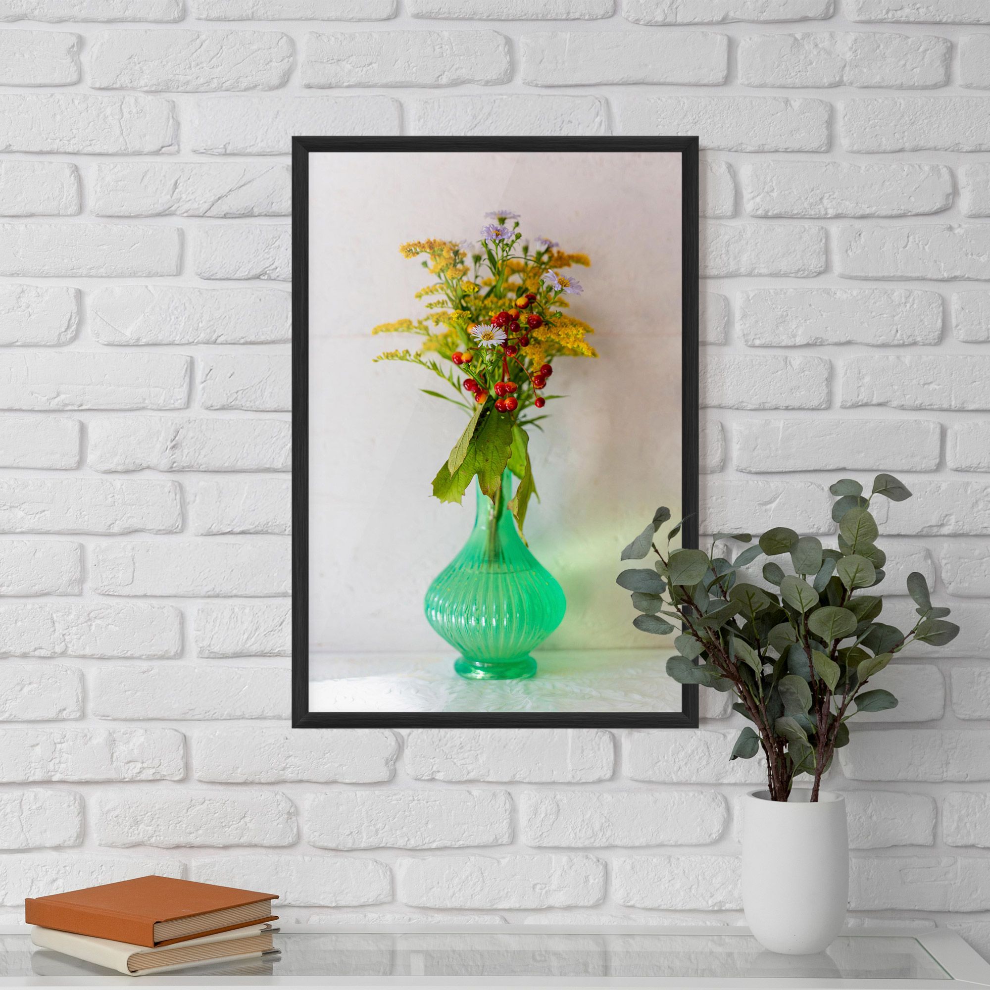 Green Pretty Vase mockup 5