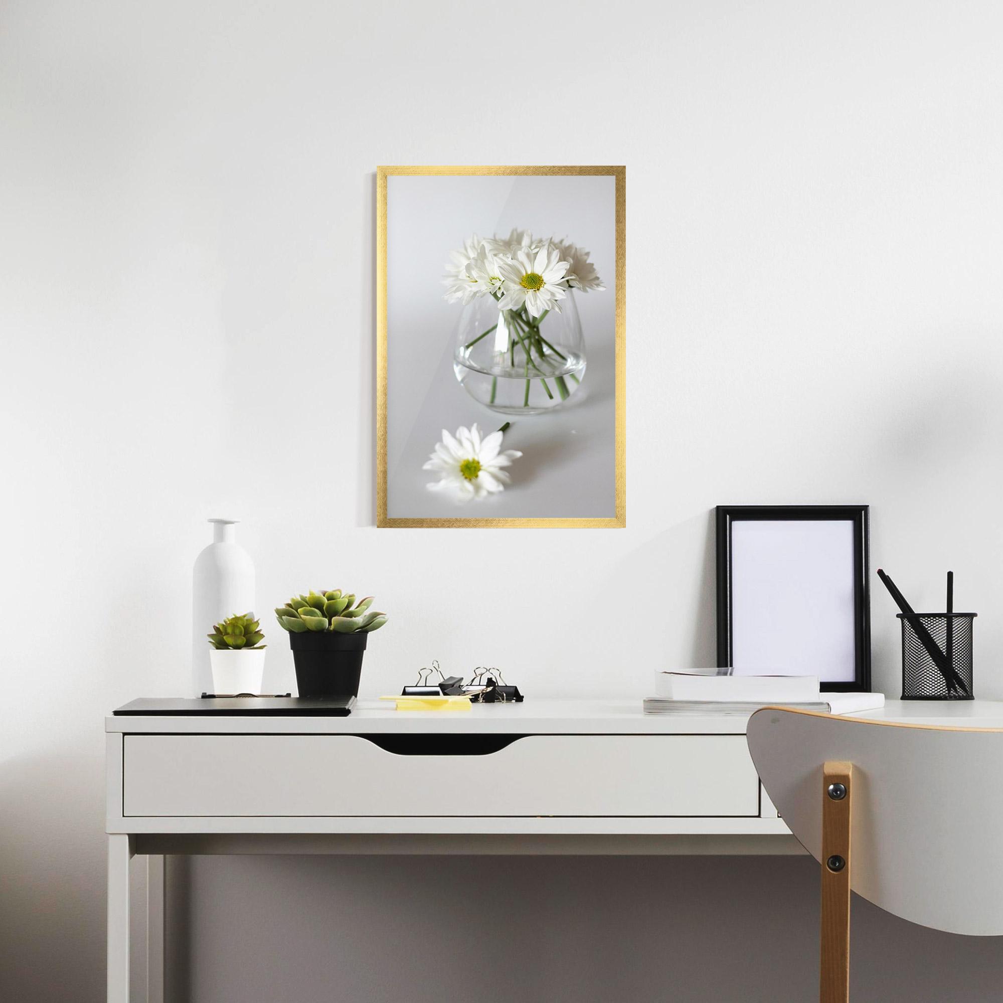Keretezett Poszter Transparent Vase mockup 7