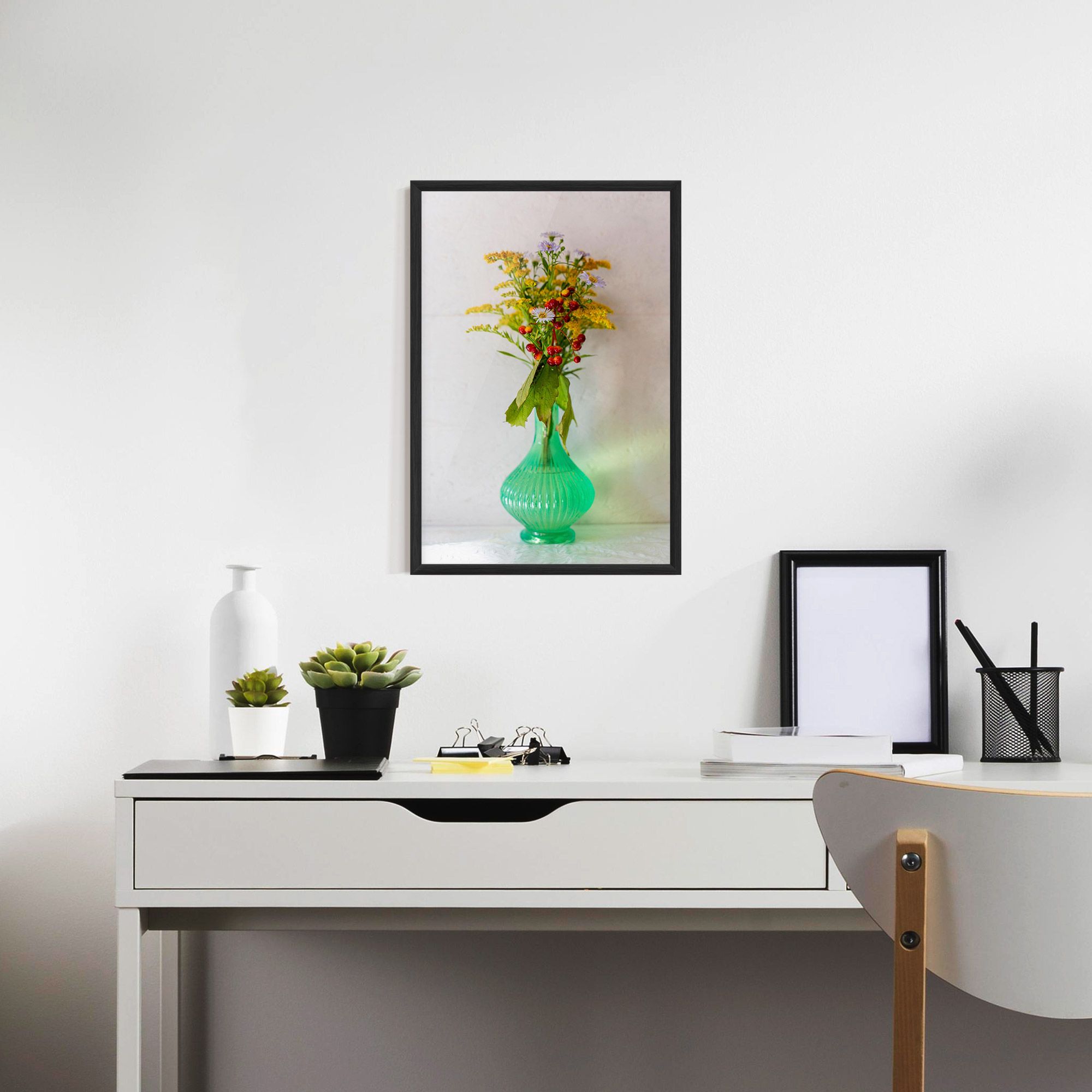 Green Pretty Vase mockup 7