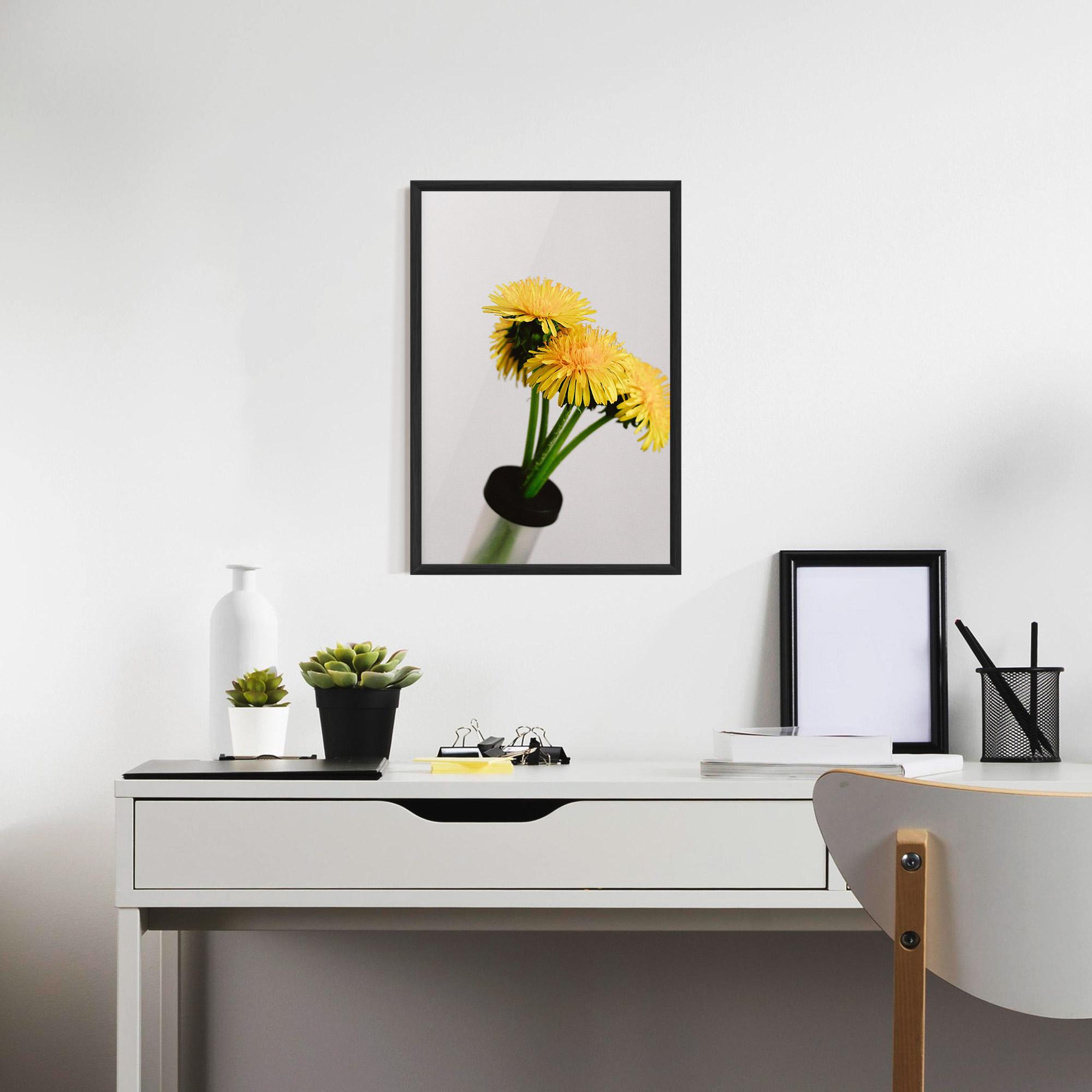 Keretezett Poszter Yellow mockup 7