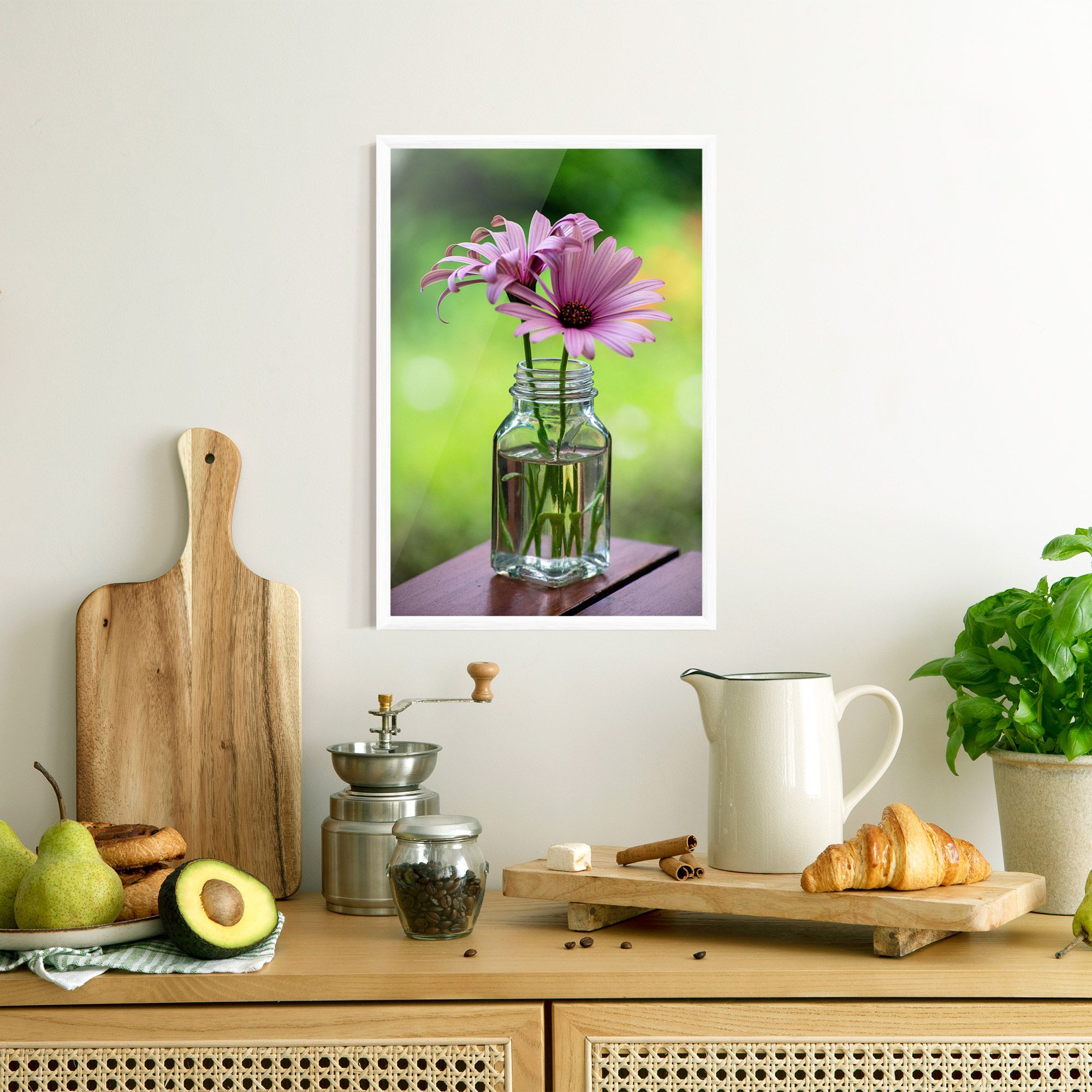 Pink Flower Vase mockup 8