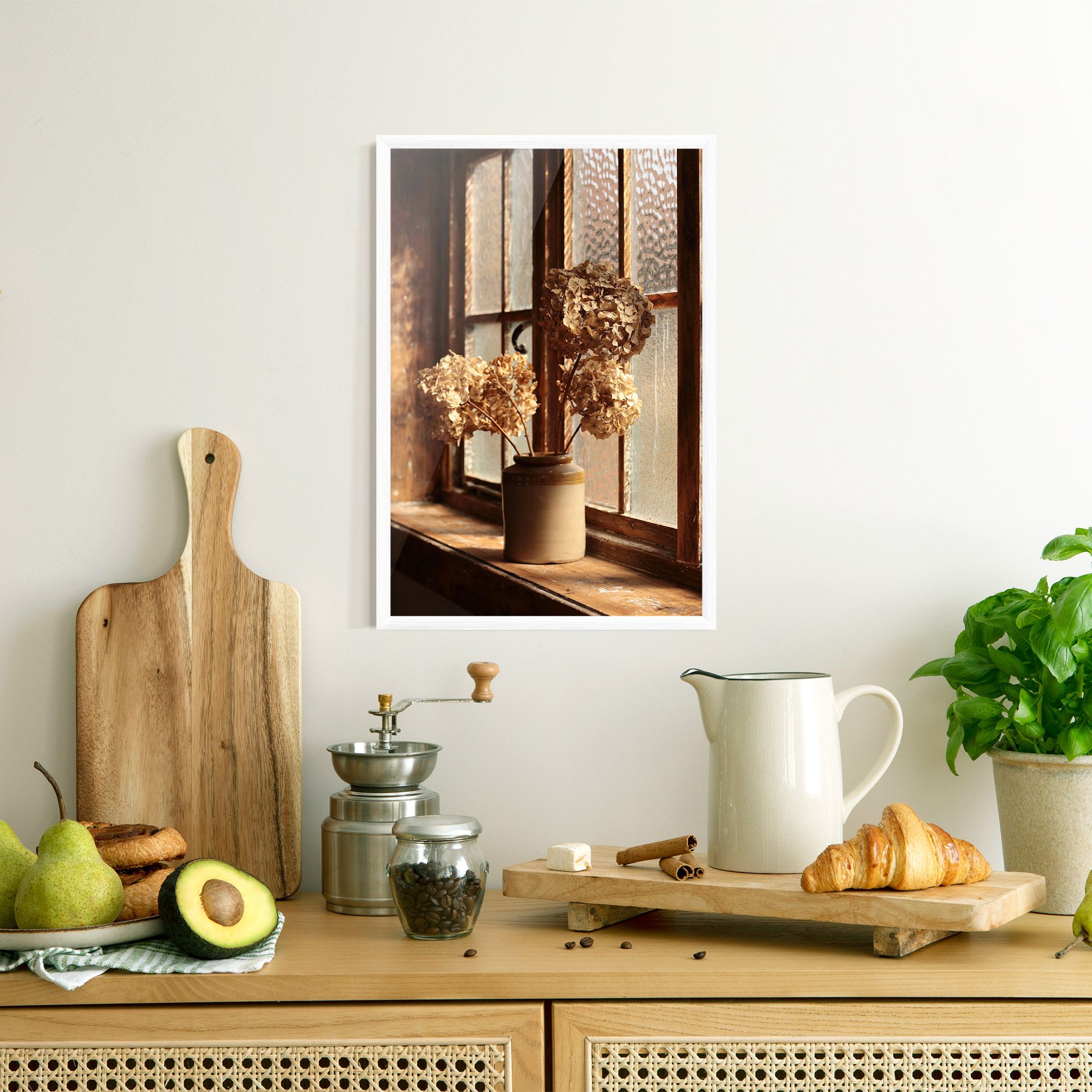 Vintage Vase Flowers mockup 8