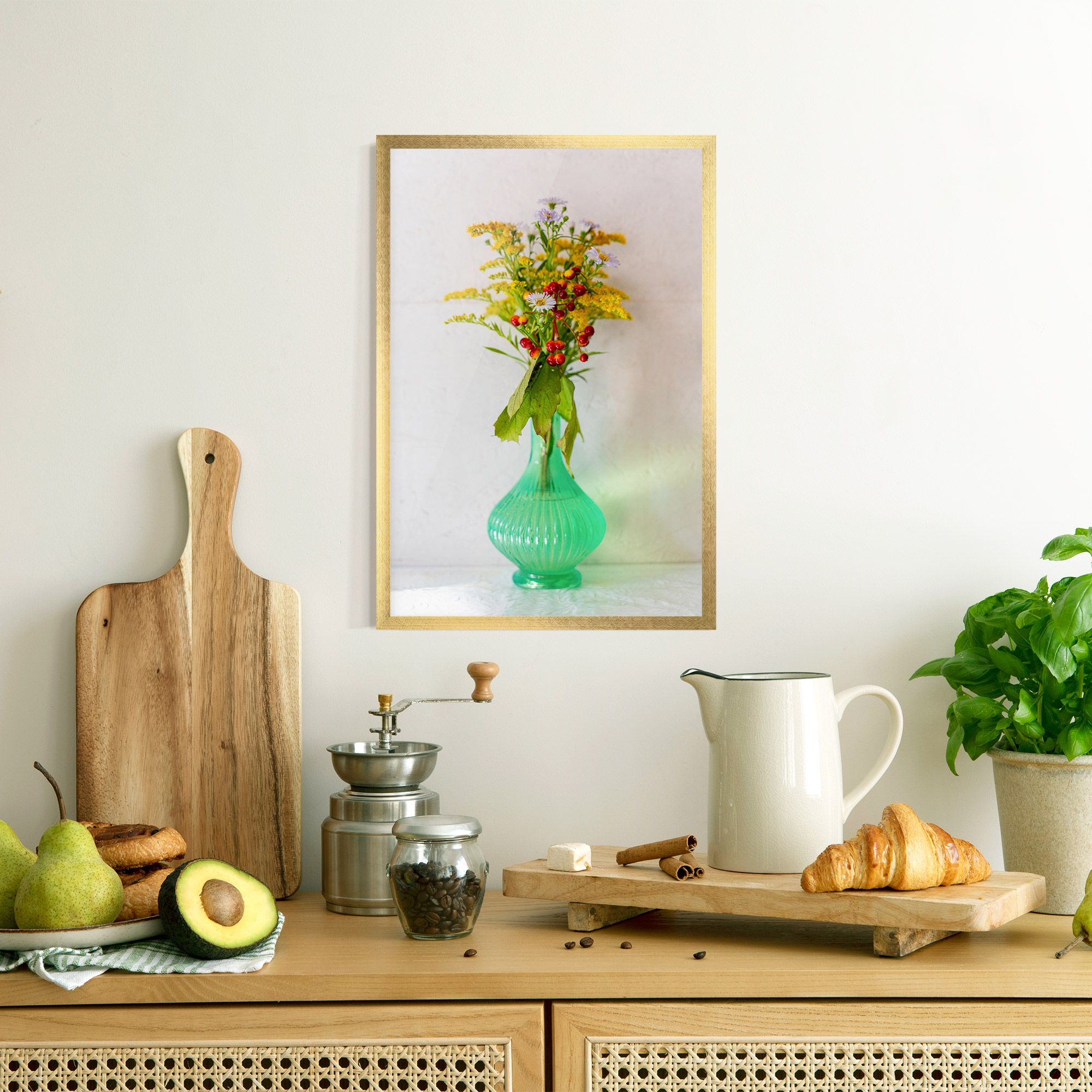 Green Pretty Vase mockup 8