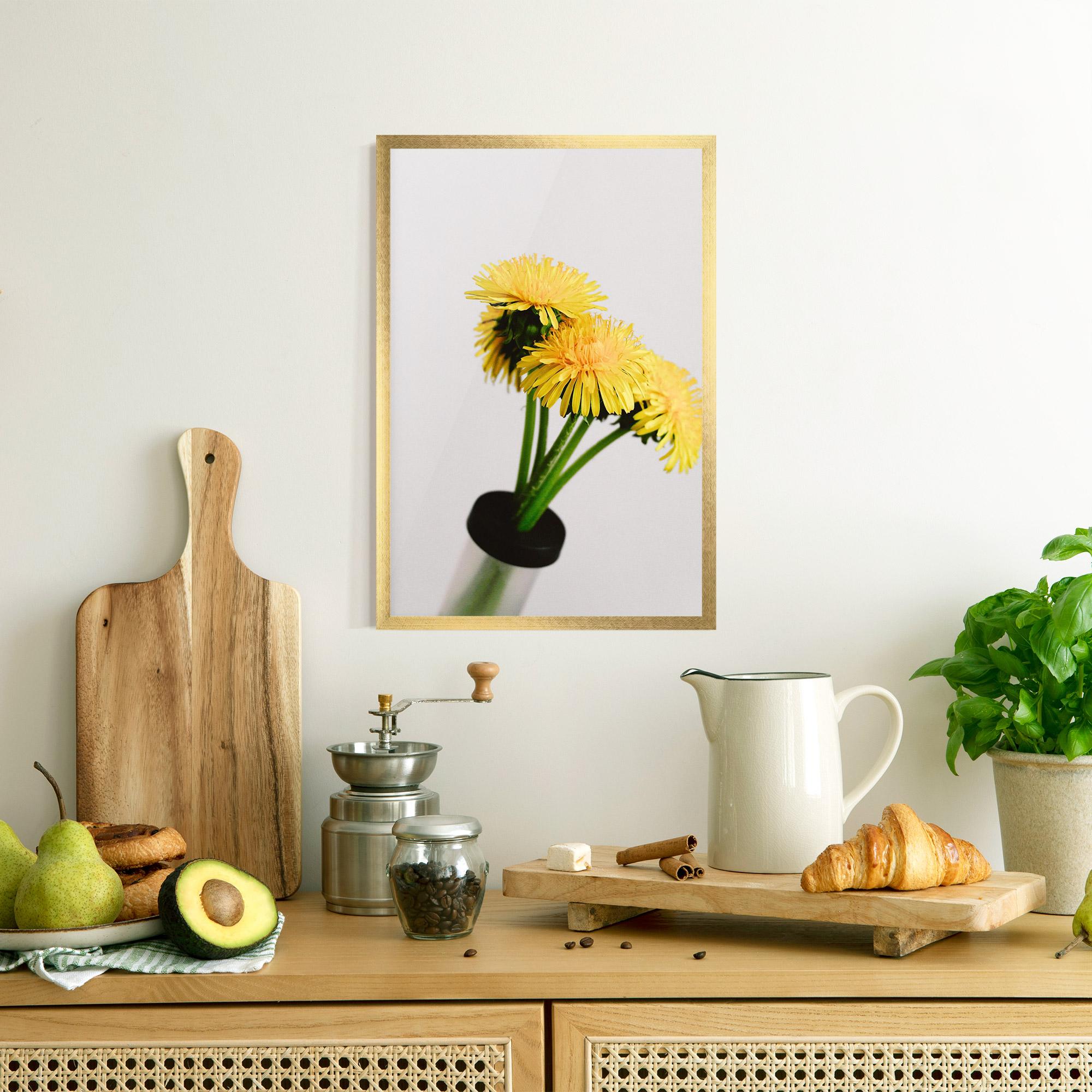 Keretezett Poszter Yellow mockup 8