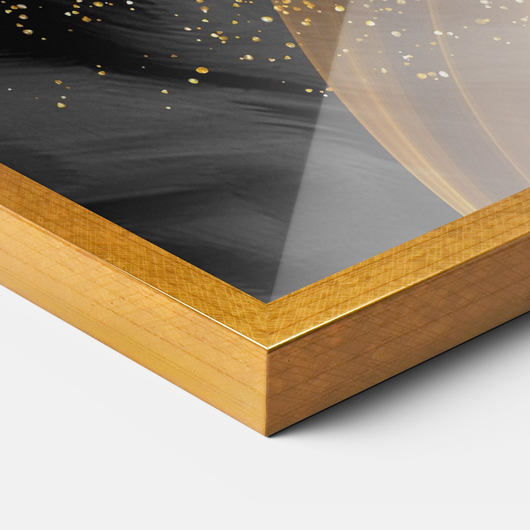 Golden Leaves Red mockup 3