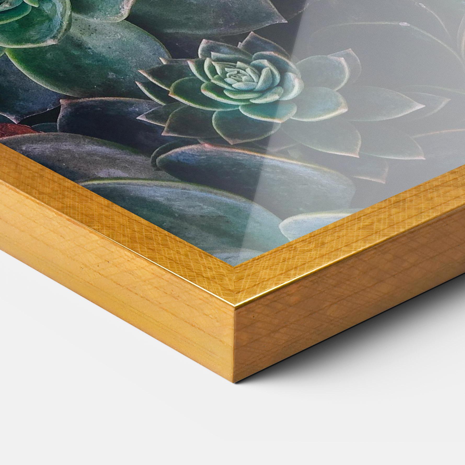 Keretezett Poszter Green Lilac Tree mockup 3