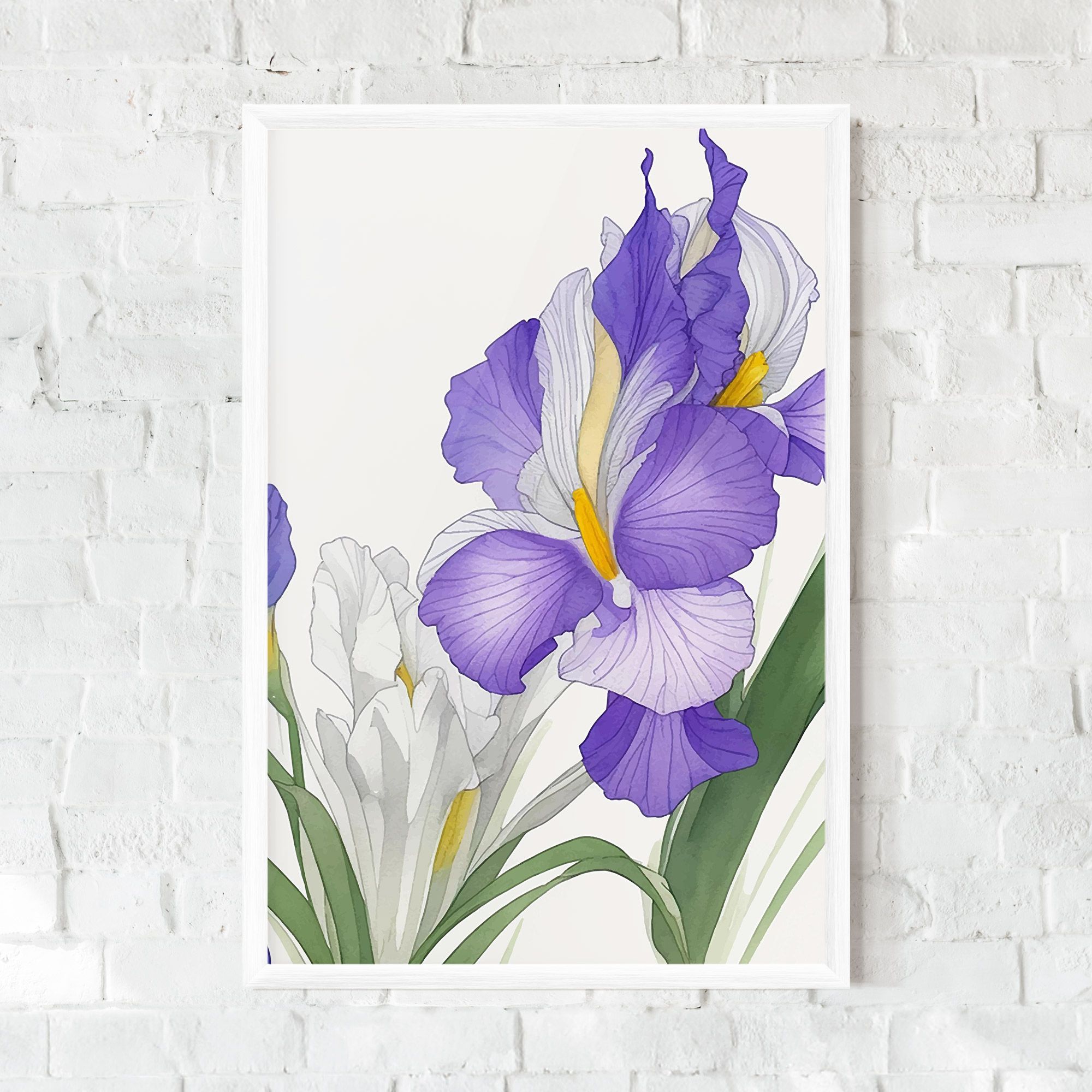 Irirs Hand Drawn mockup 0