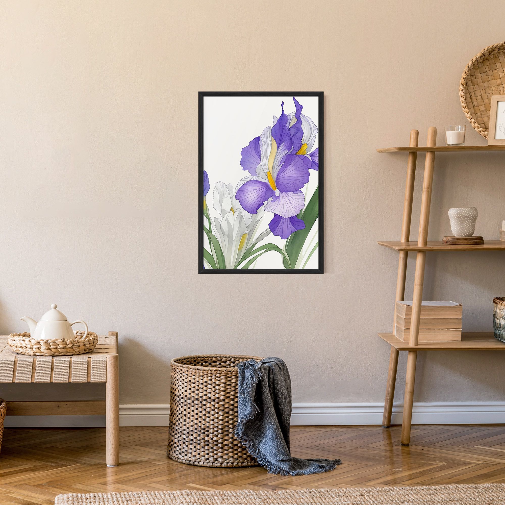 Irirs Hand Drawn mockup 9