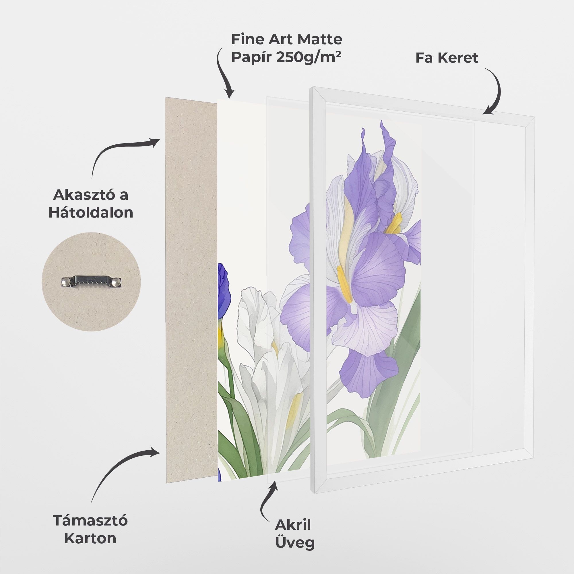 Irirs Hand Drawn mockup 1