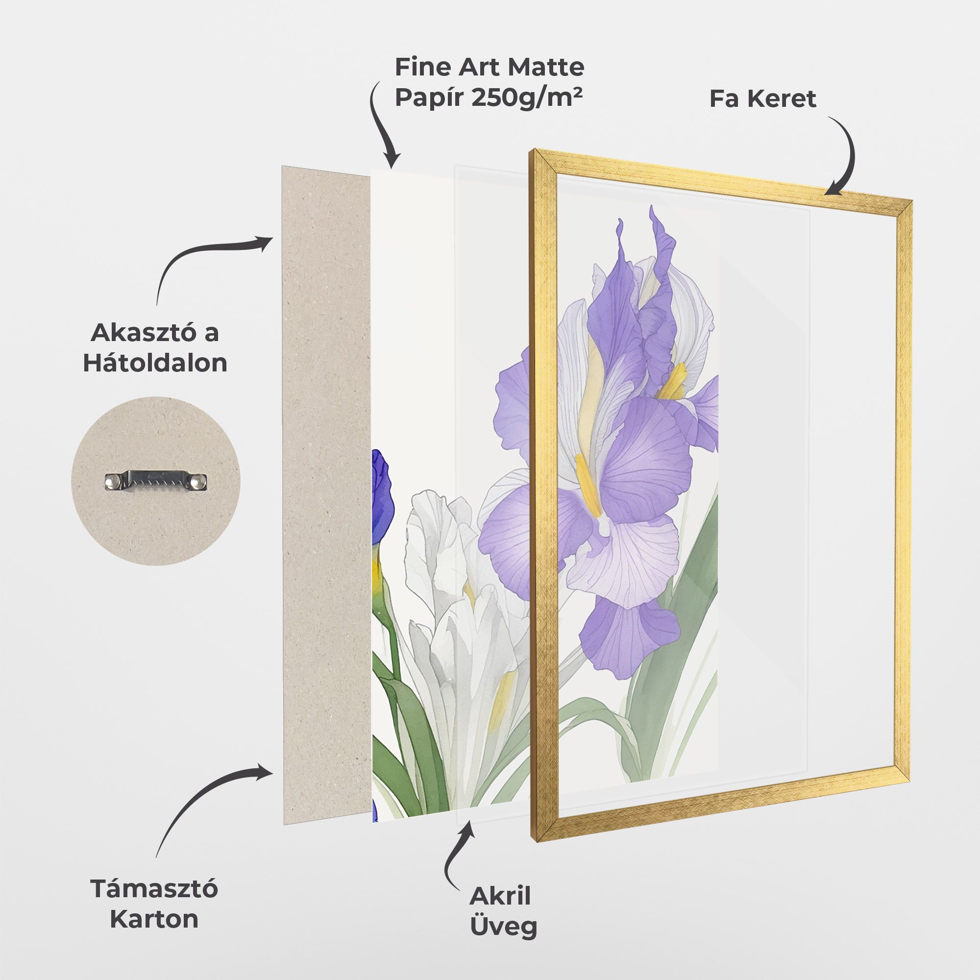 Irirs Hand Drawn mockup 1