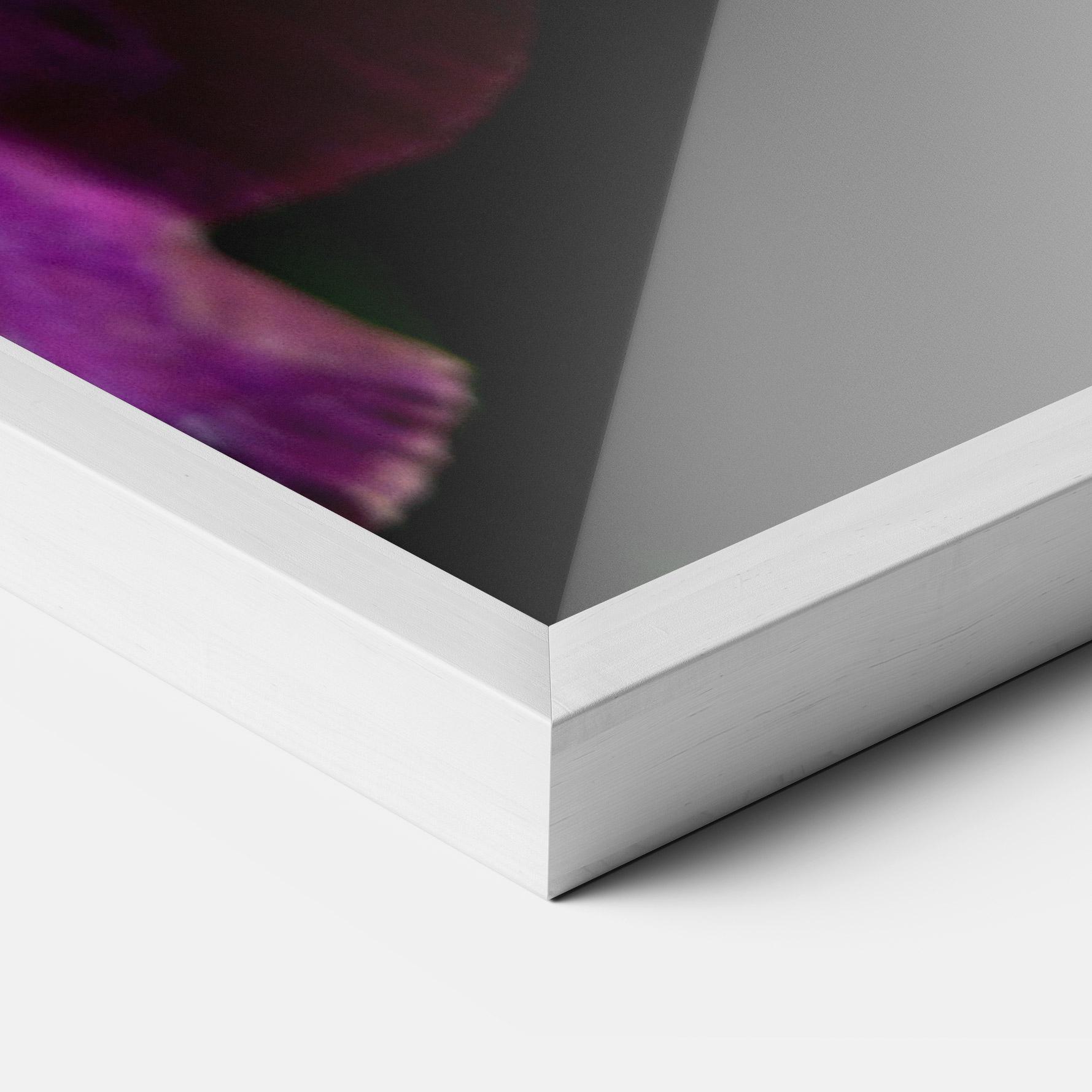 Keretezett Poszter Pastel Yellow Iris mockup 3