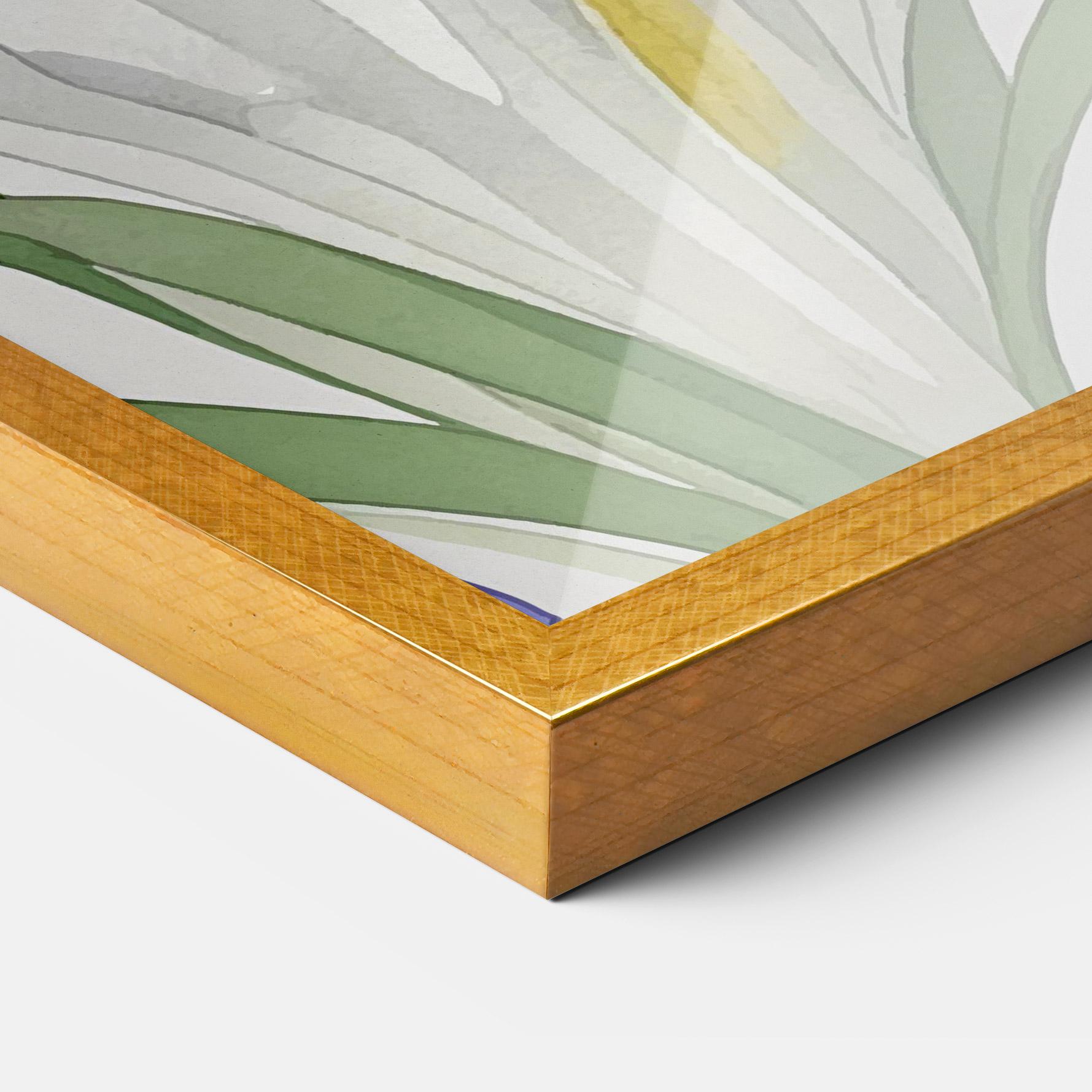 Keretezett Poszter Irirs Hand Drawn mockup 3