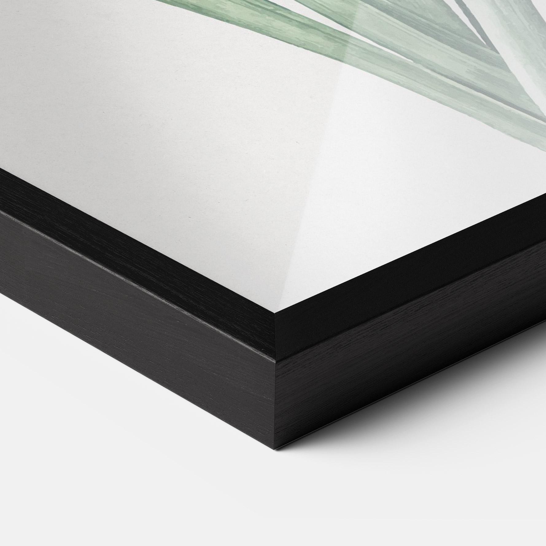 Keretezett Poszter Dark Blue Iris mockup 3