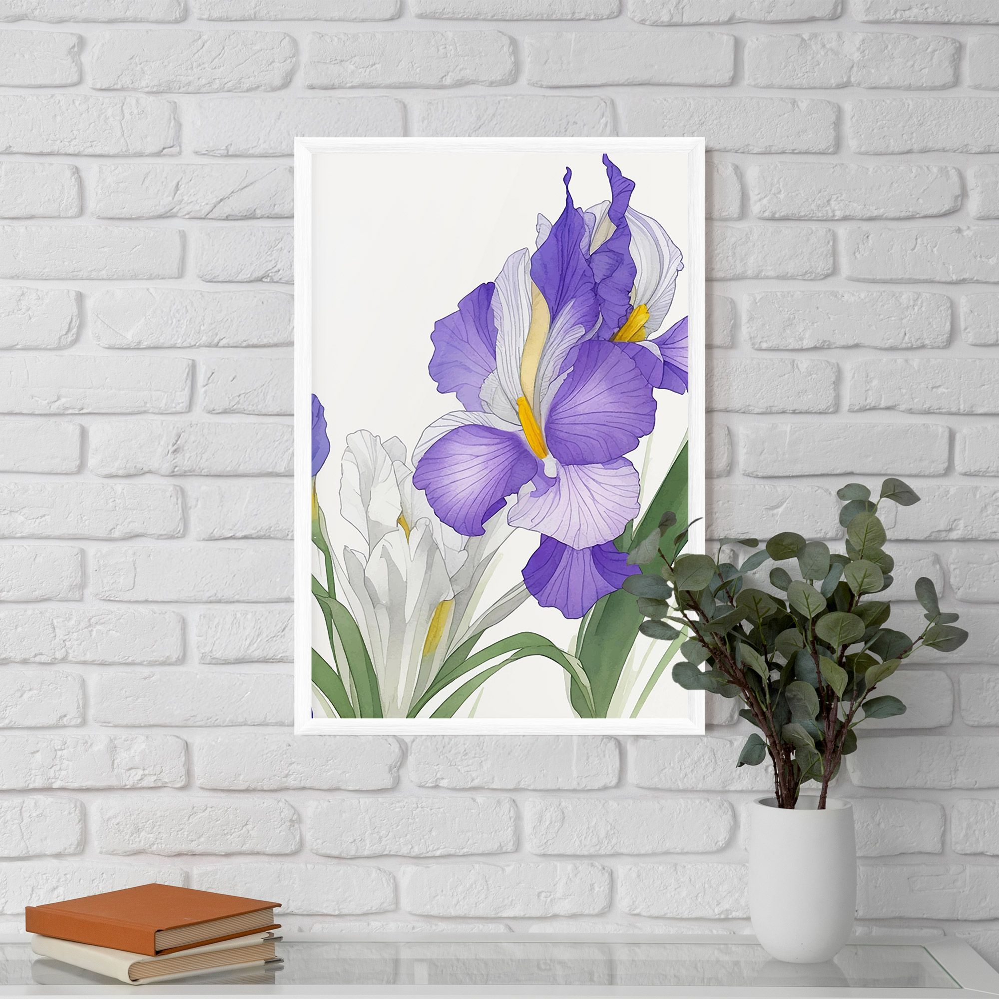 Irirs Hand Drawn mockup 5