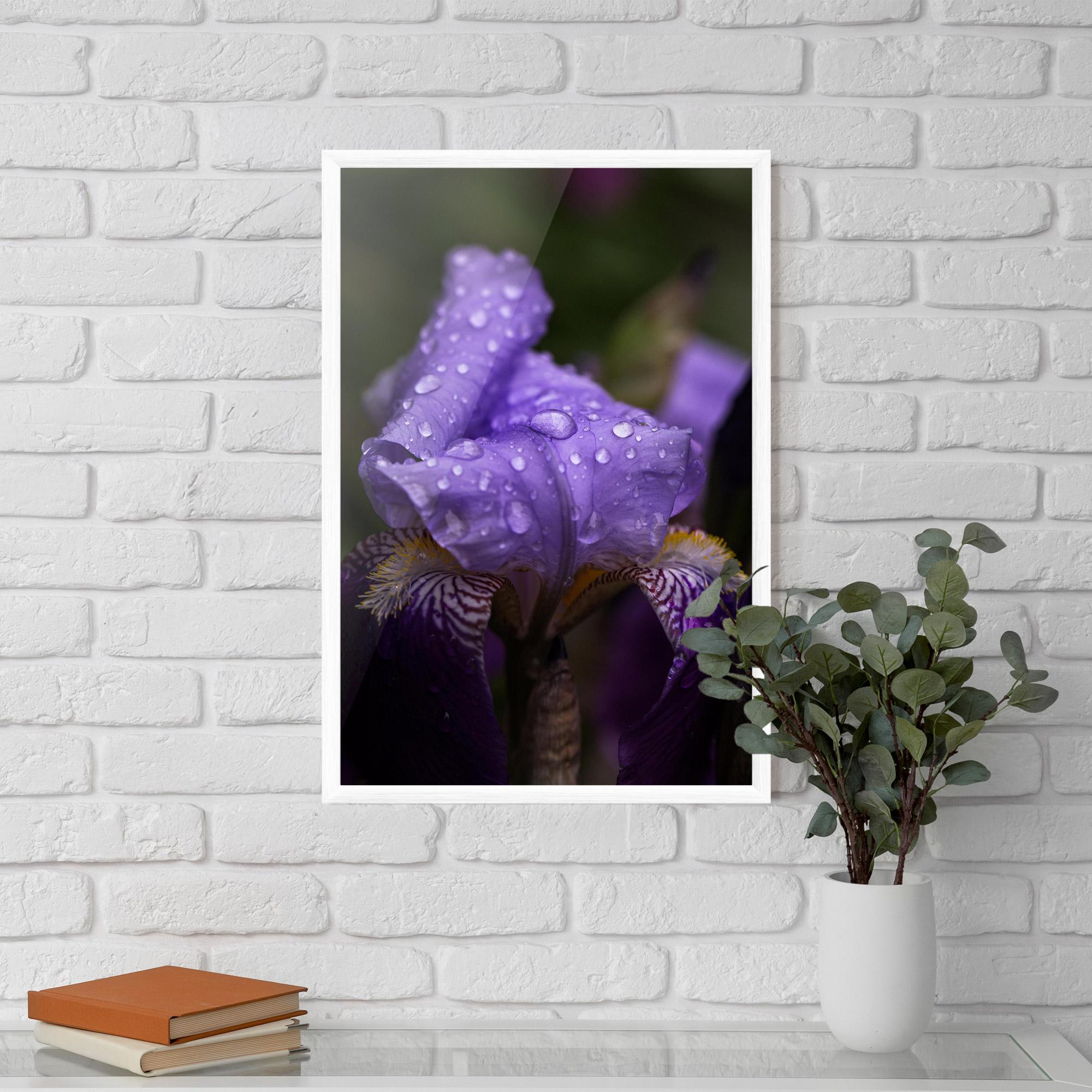 Keretezett Poszter Rain In The Garden mockup 5