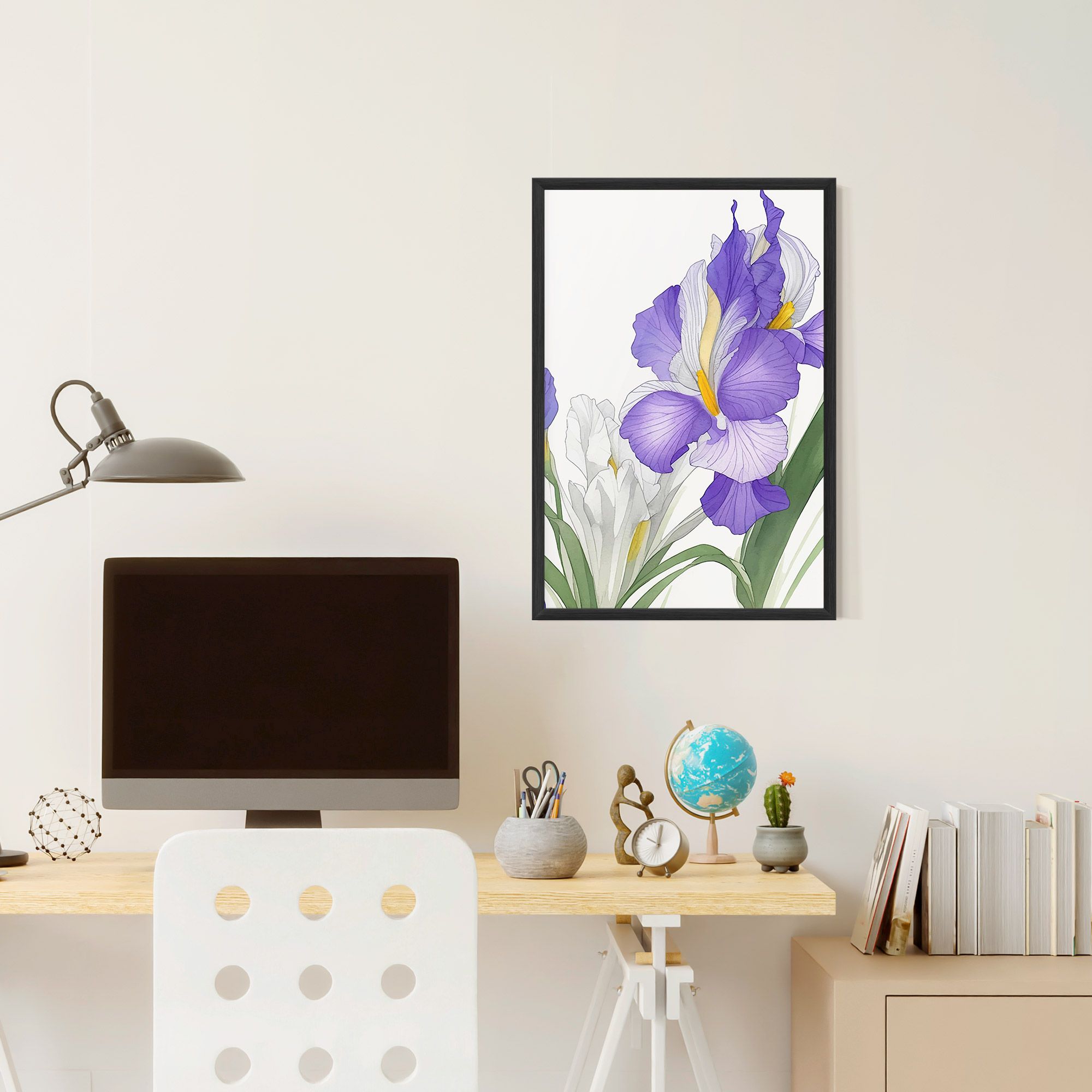 Irirs Hand Drawn mockup 6