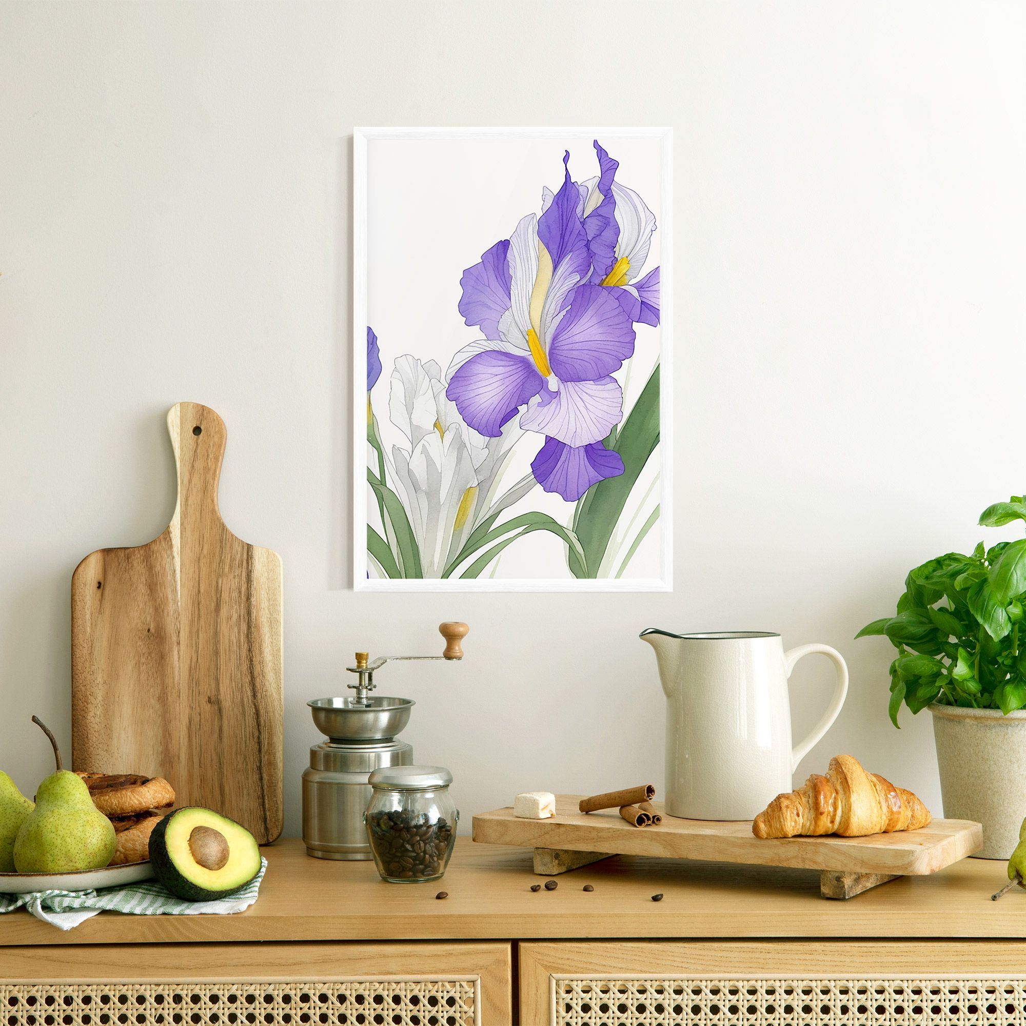 Irirs Hand Drawn mockup 8