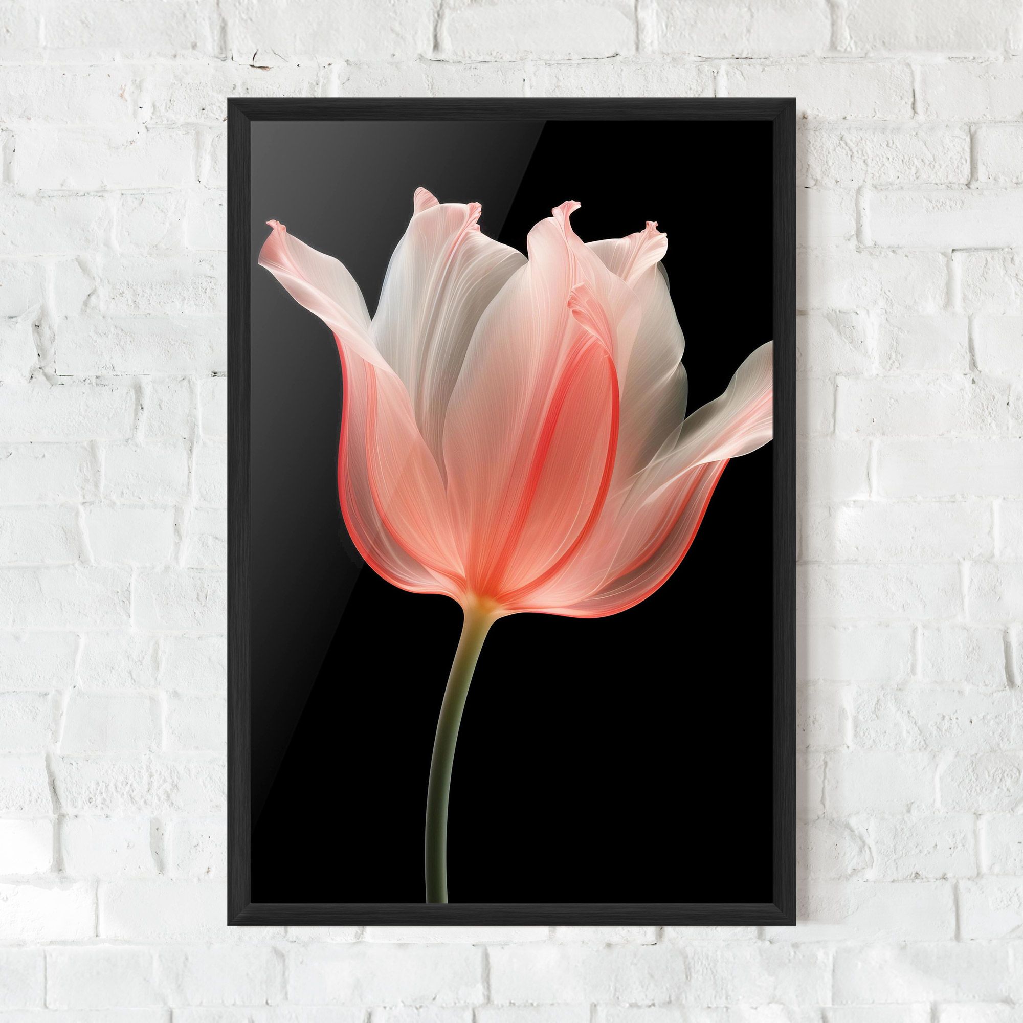 Pastel Pink Tulip mockup 0