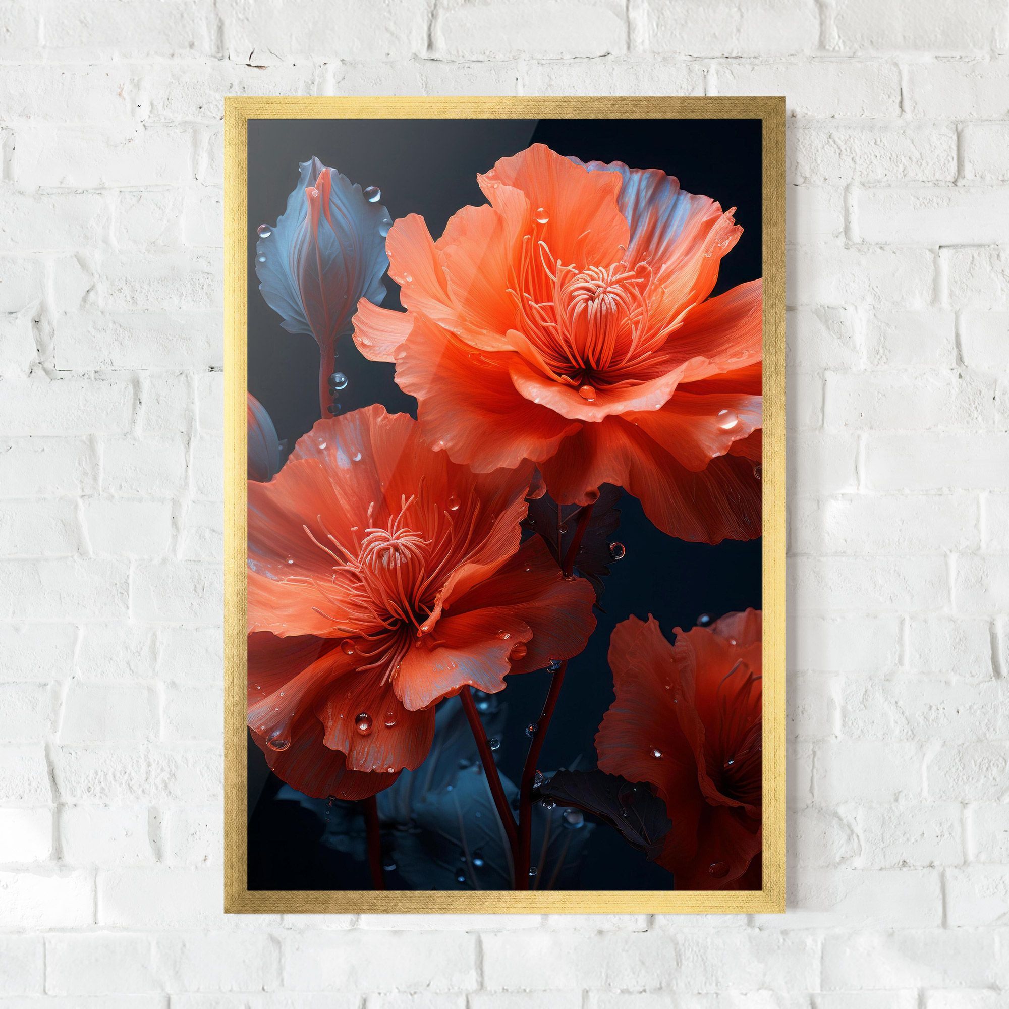 Orange Poppy mockup 0