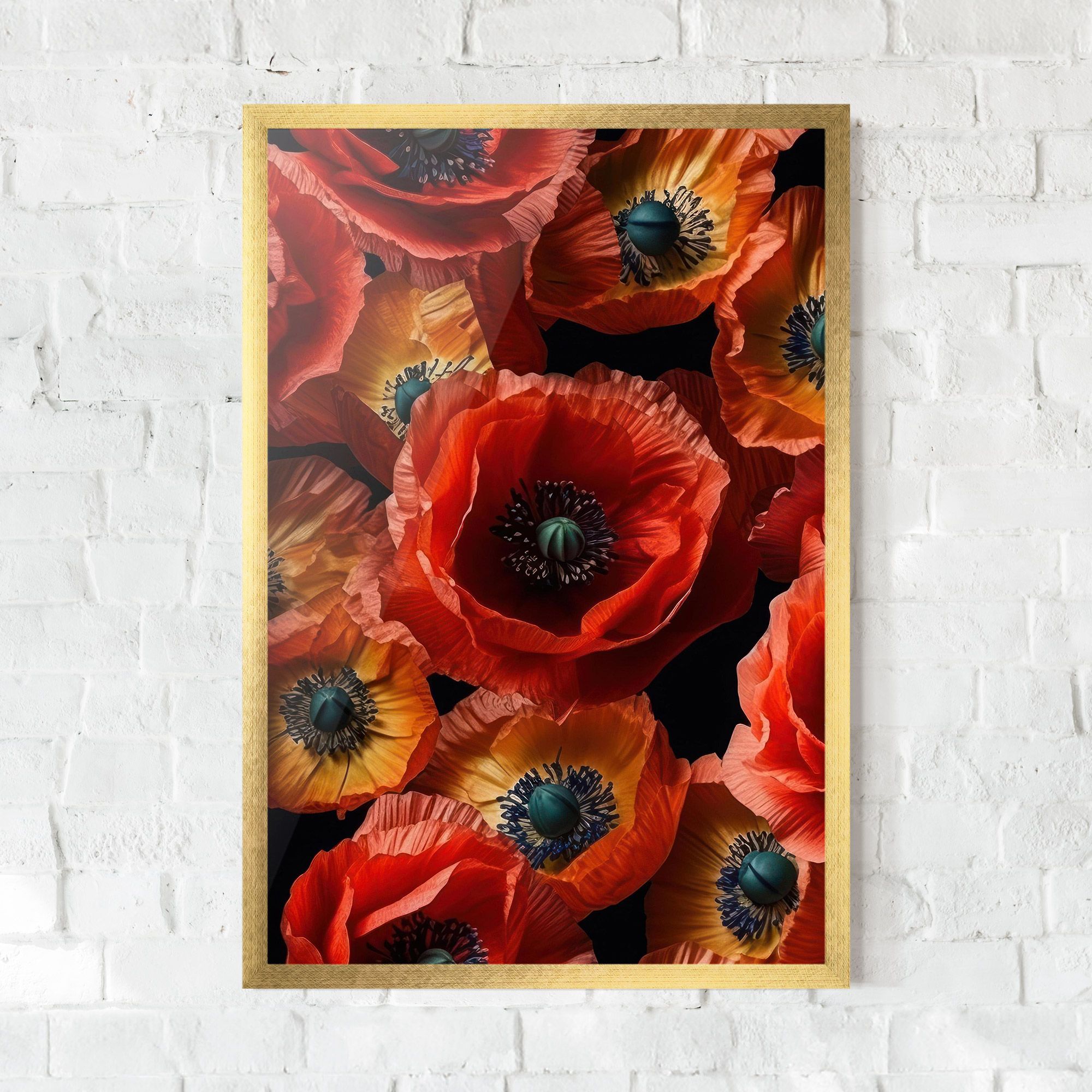 Red Orange Poppy mockup 0