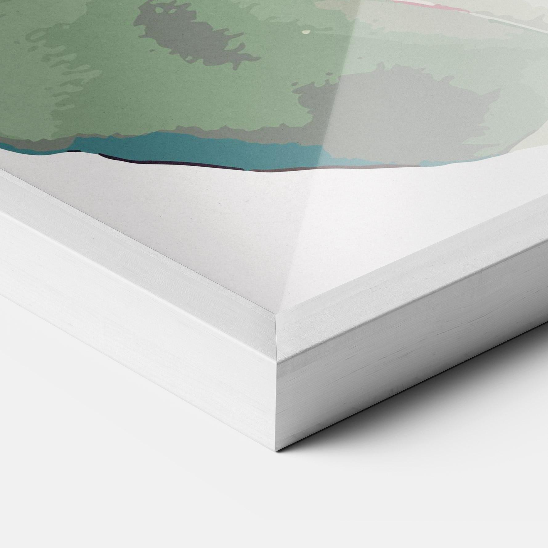 Keretezett Poszter Pastel Poppy mockup 3