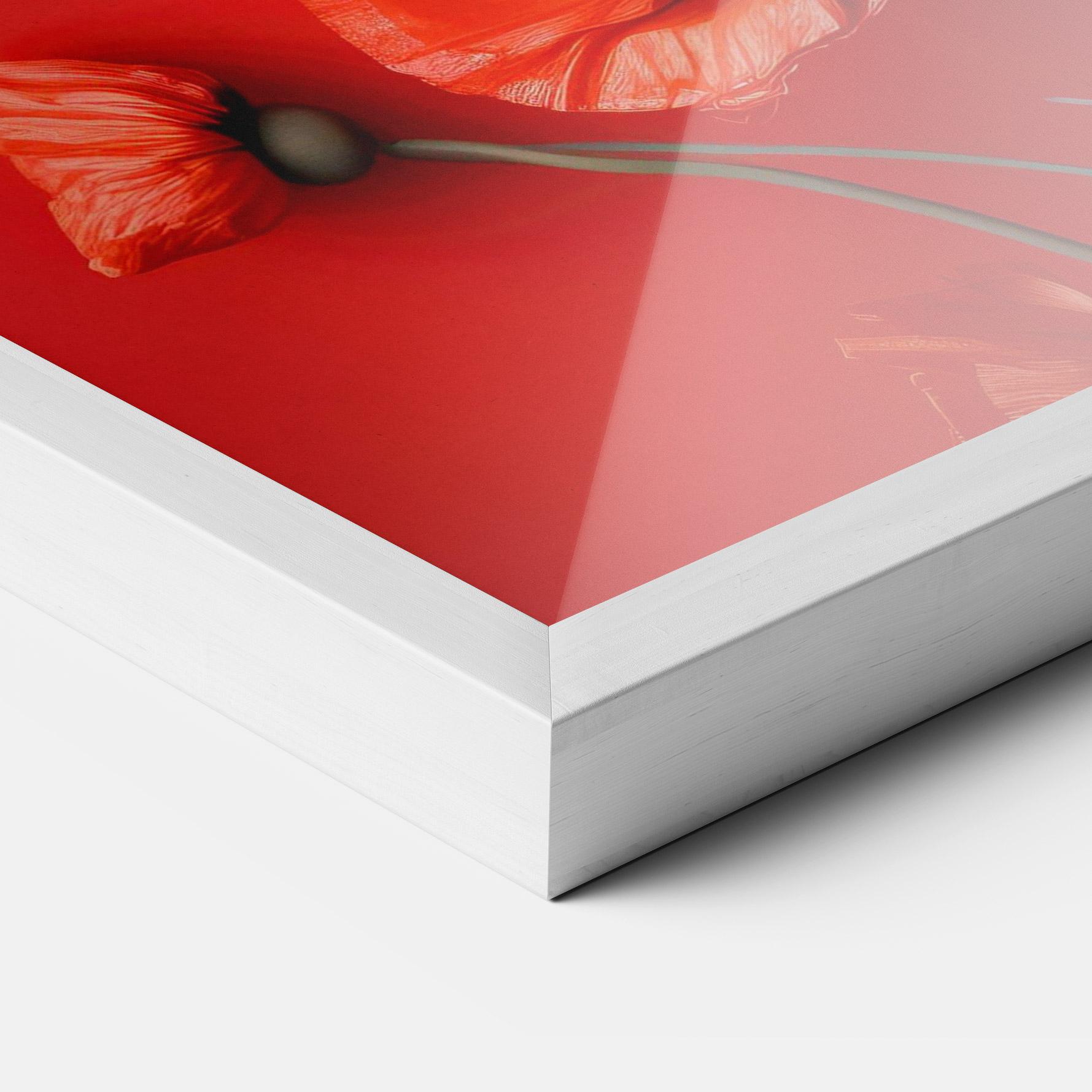 Keretezett Poszter Poppies On The Table mockup 3