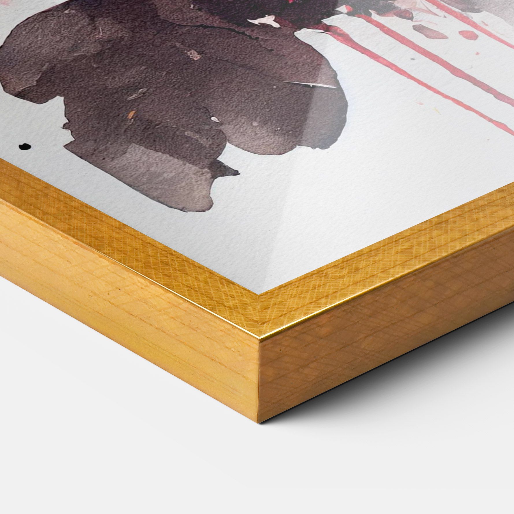 Watercolor Poppy mockup 3