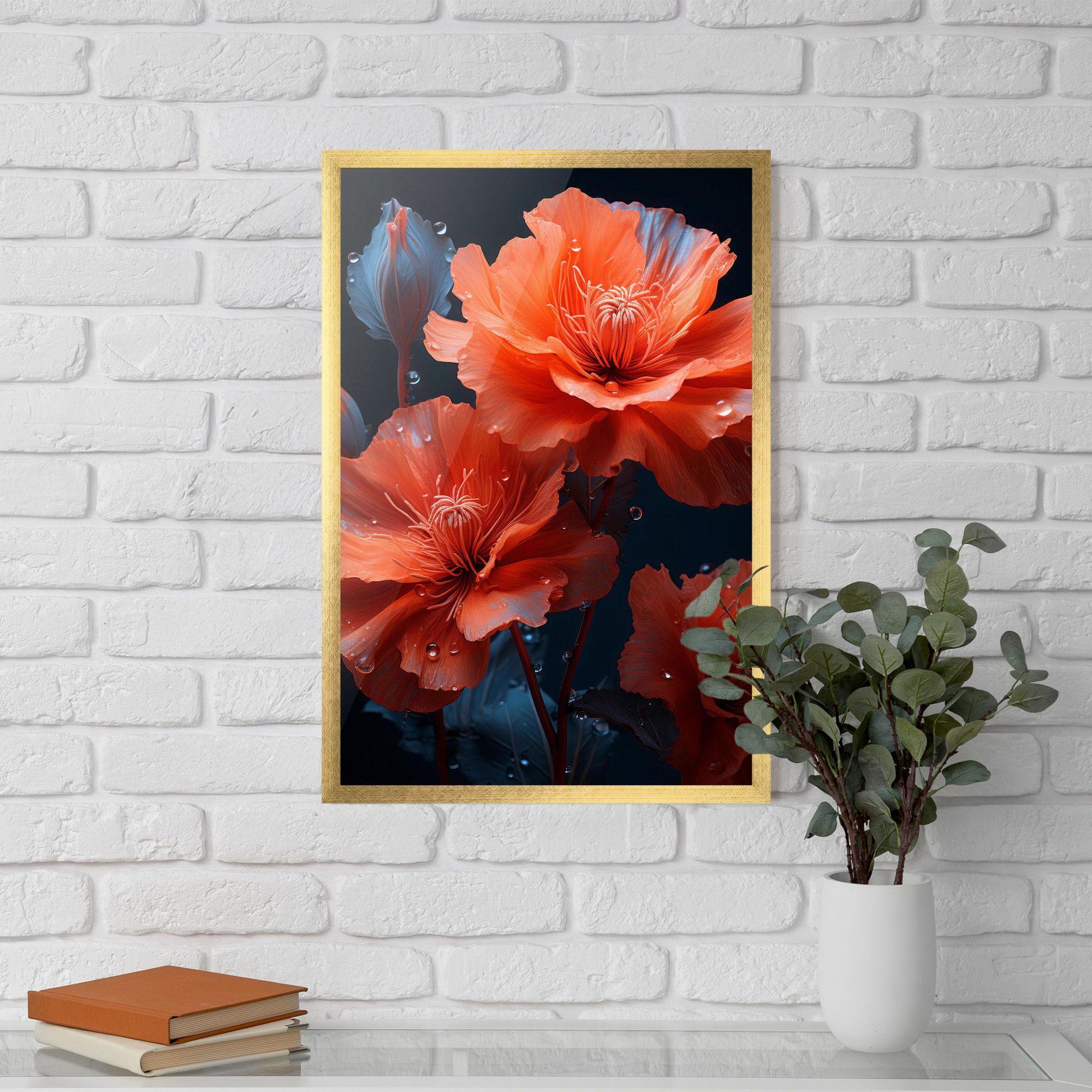 Orange Poppy mockup 5
