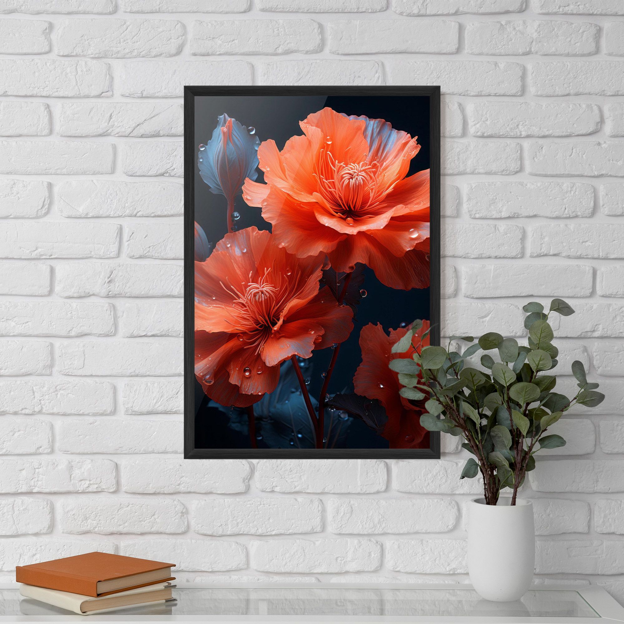 Orange Poppy mockup 5