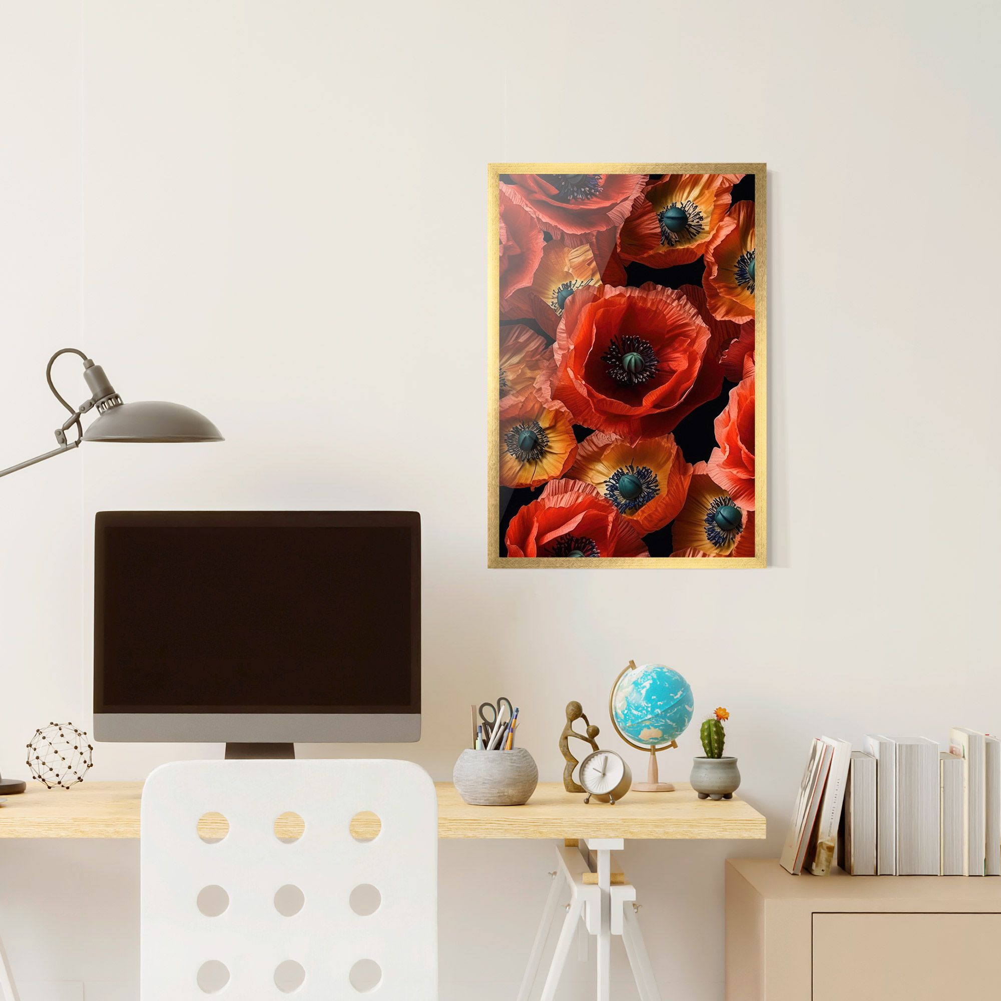 Red Orange Poppy mockup 6