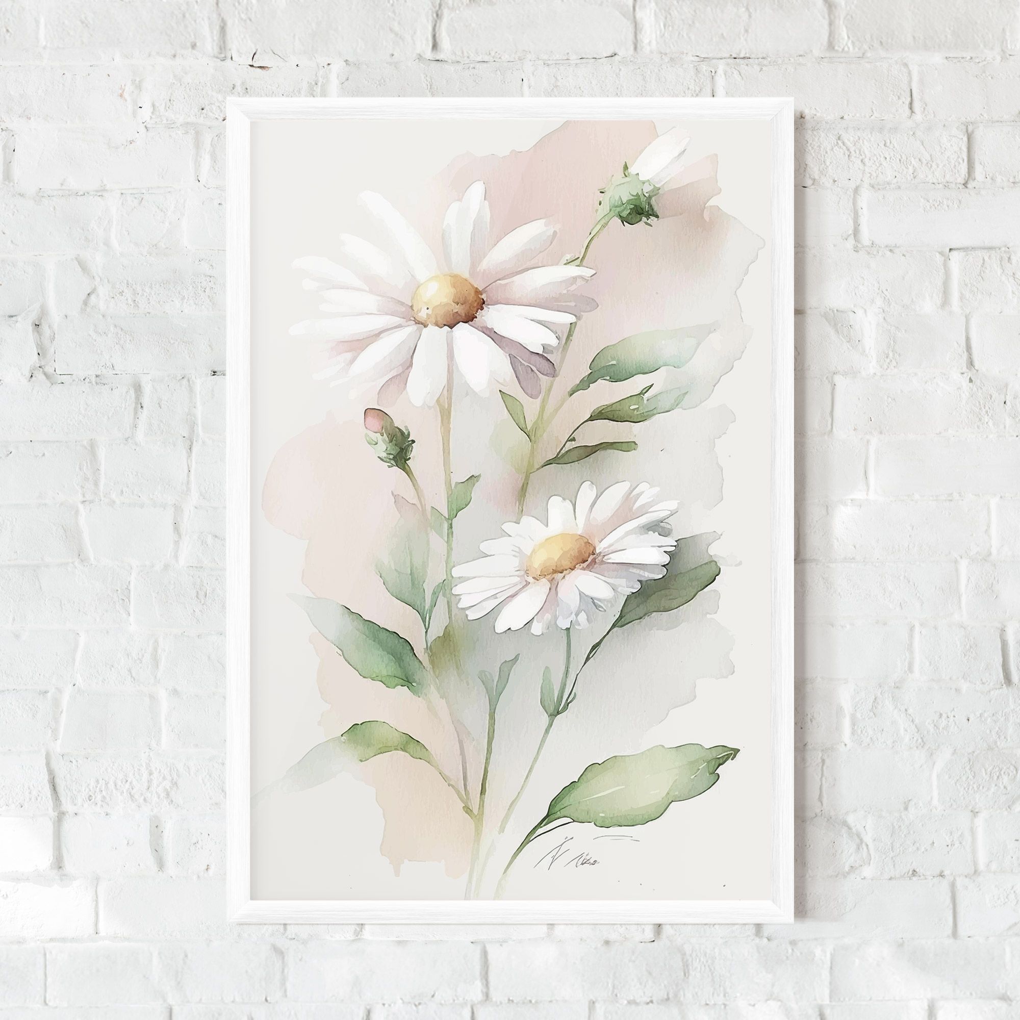 Painted Pretty Daisy mockup 0