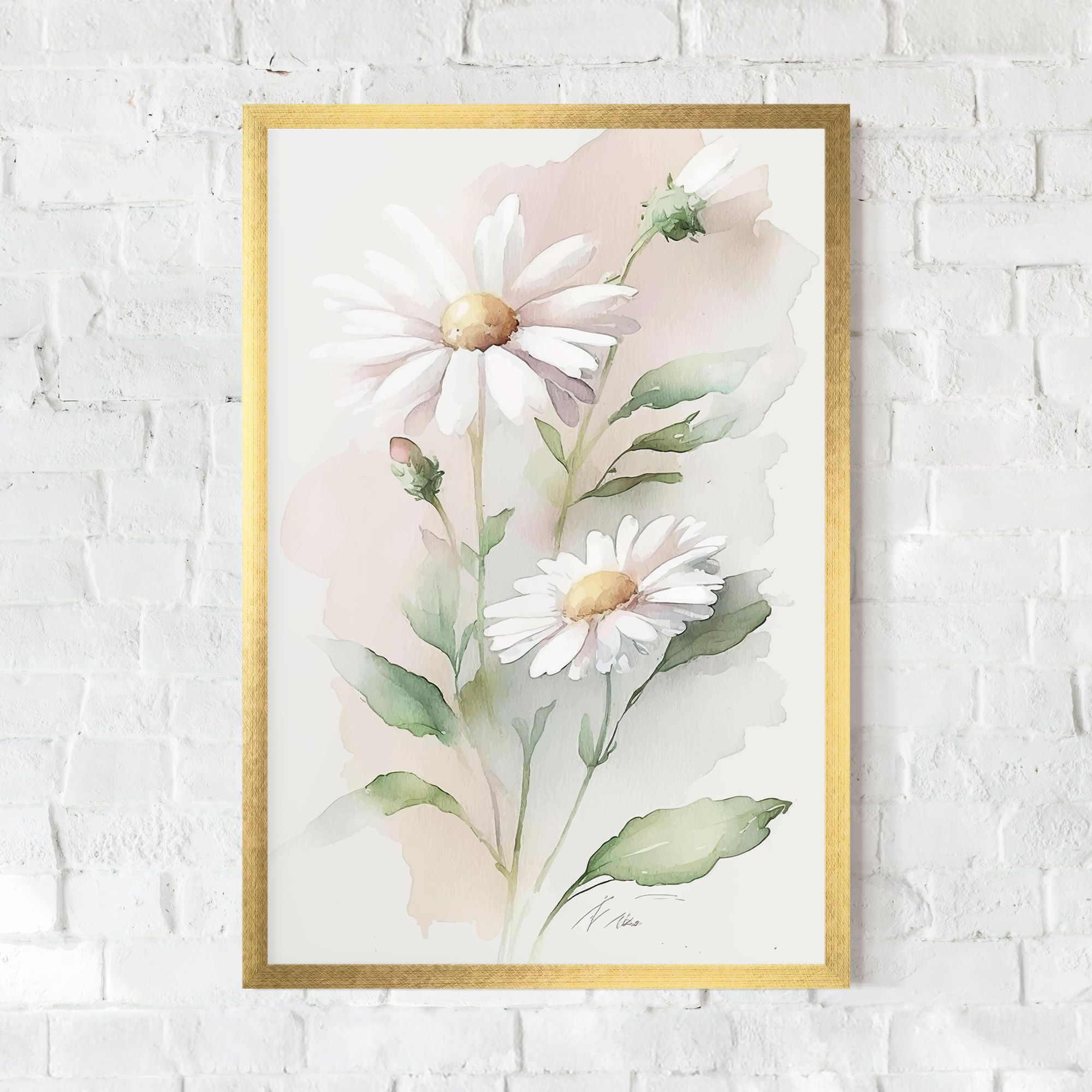 Painted Pretty Daisy mockup 0