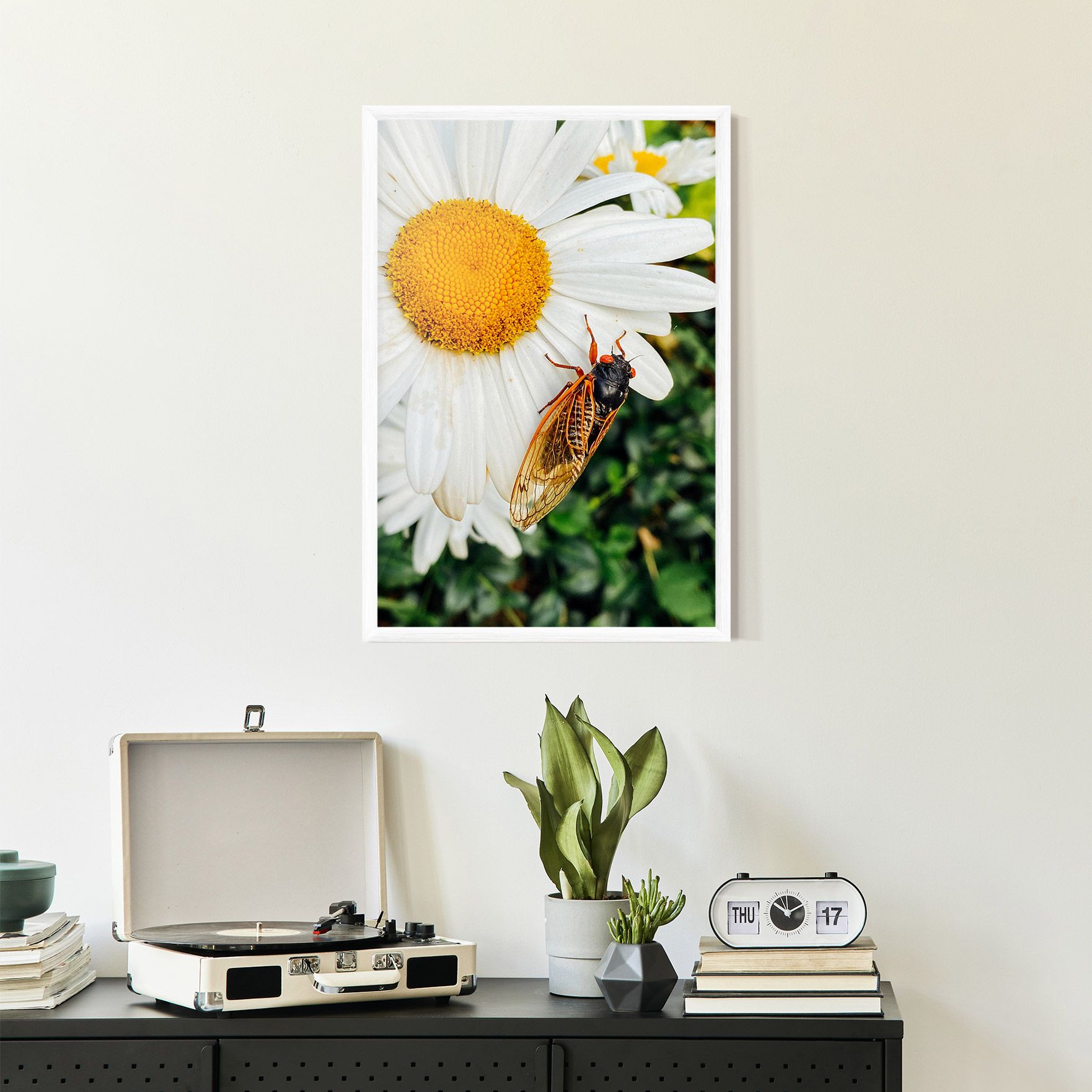 Bug On The Daisy mockup 2