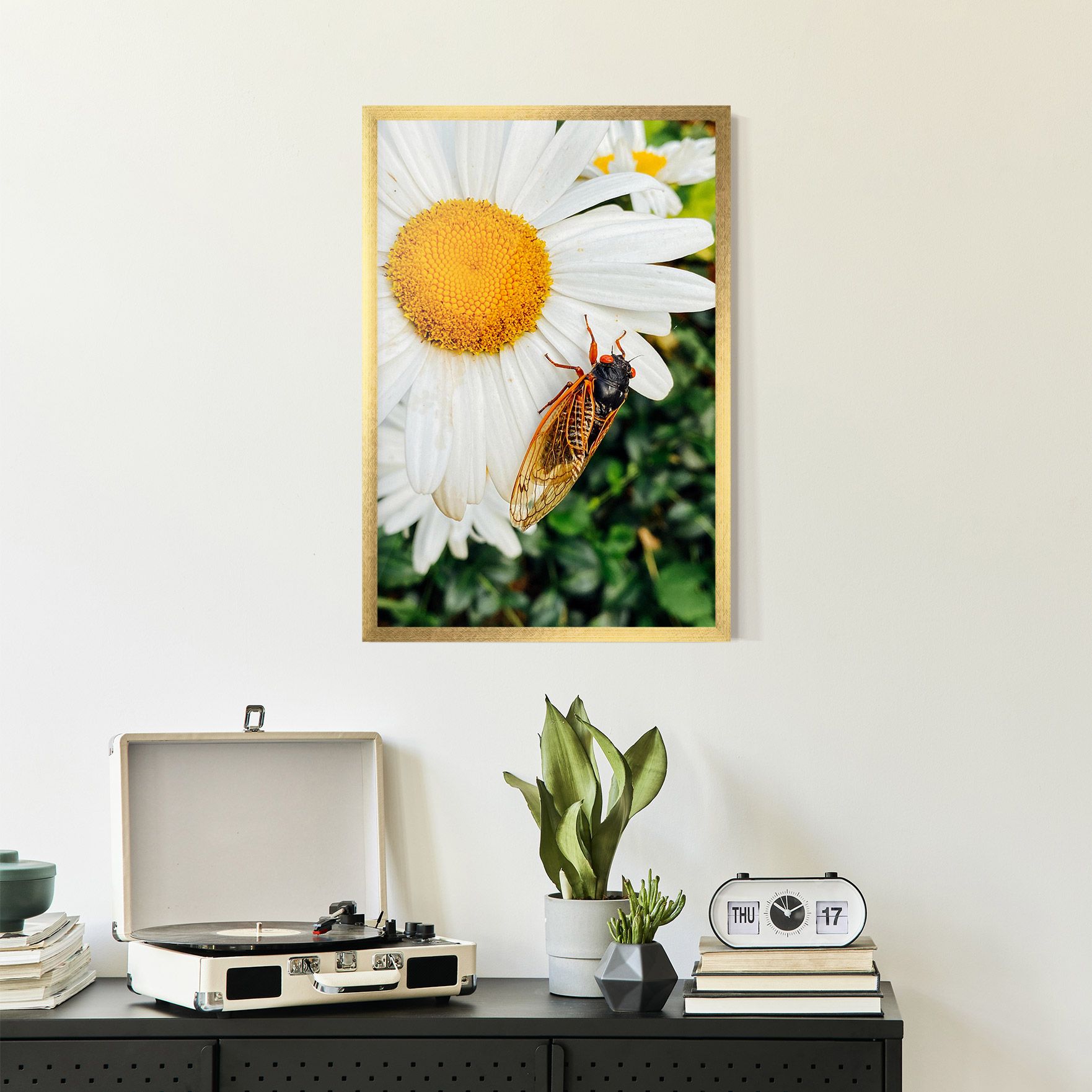 Bug On The Daisy mockup 2