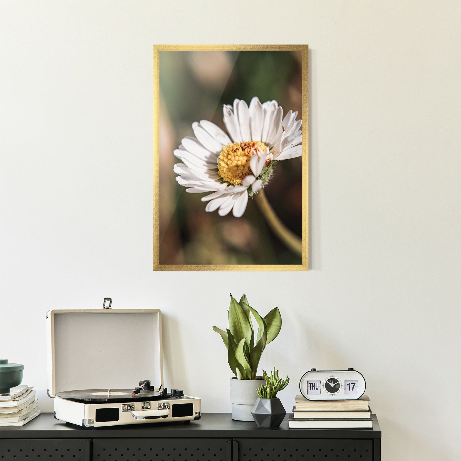 Yellow Pastel Daisy mockup 2