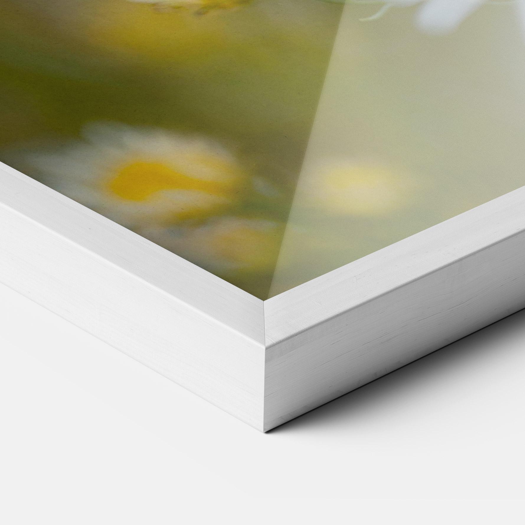 Keretezett Poszter Bug On Small Daisy mockup 3