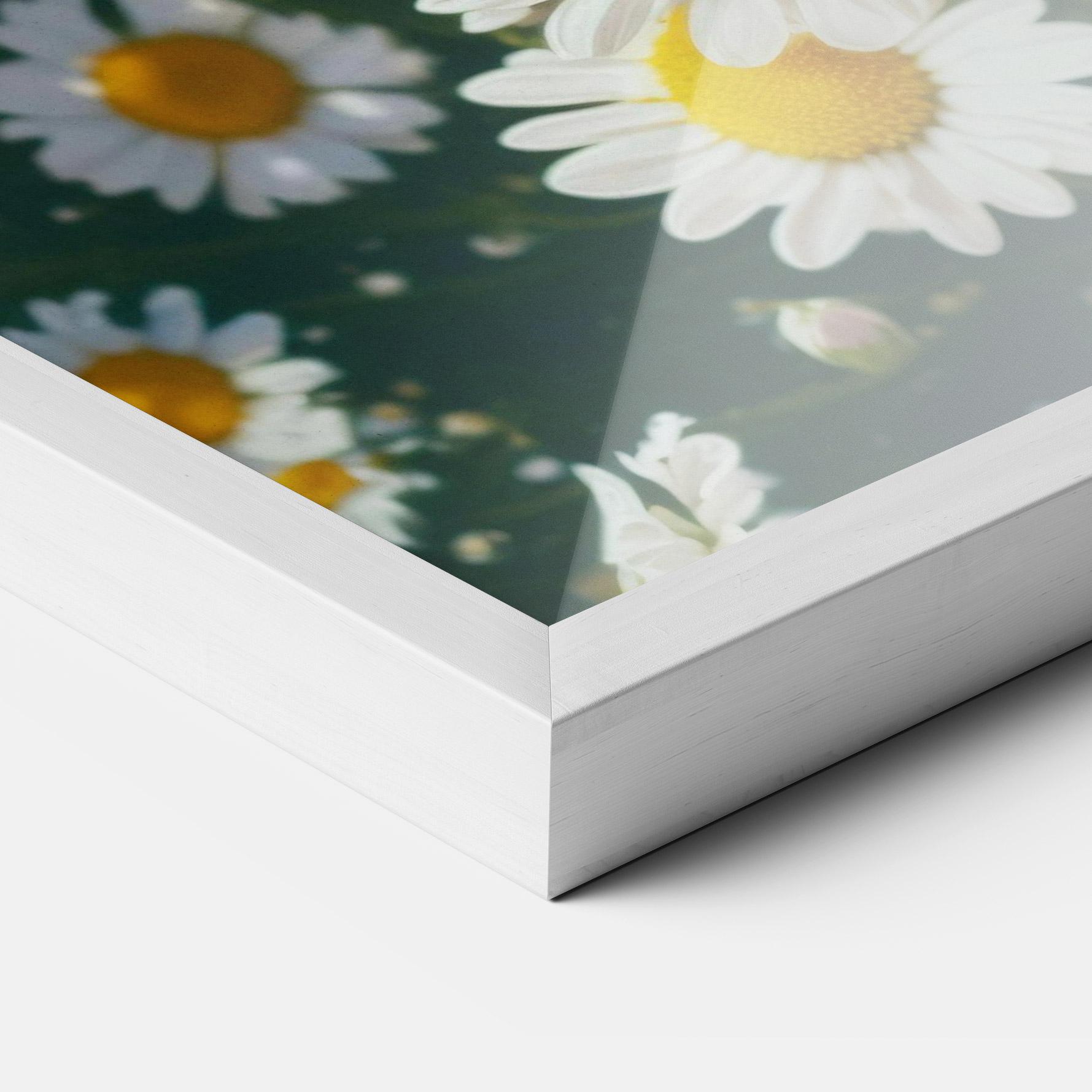Keretezett Poszter Daisy Field View mockup 3