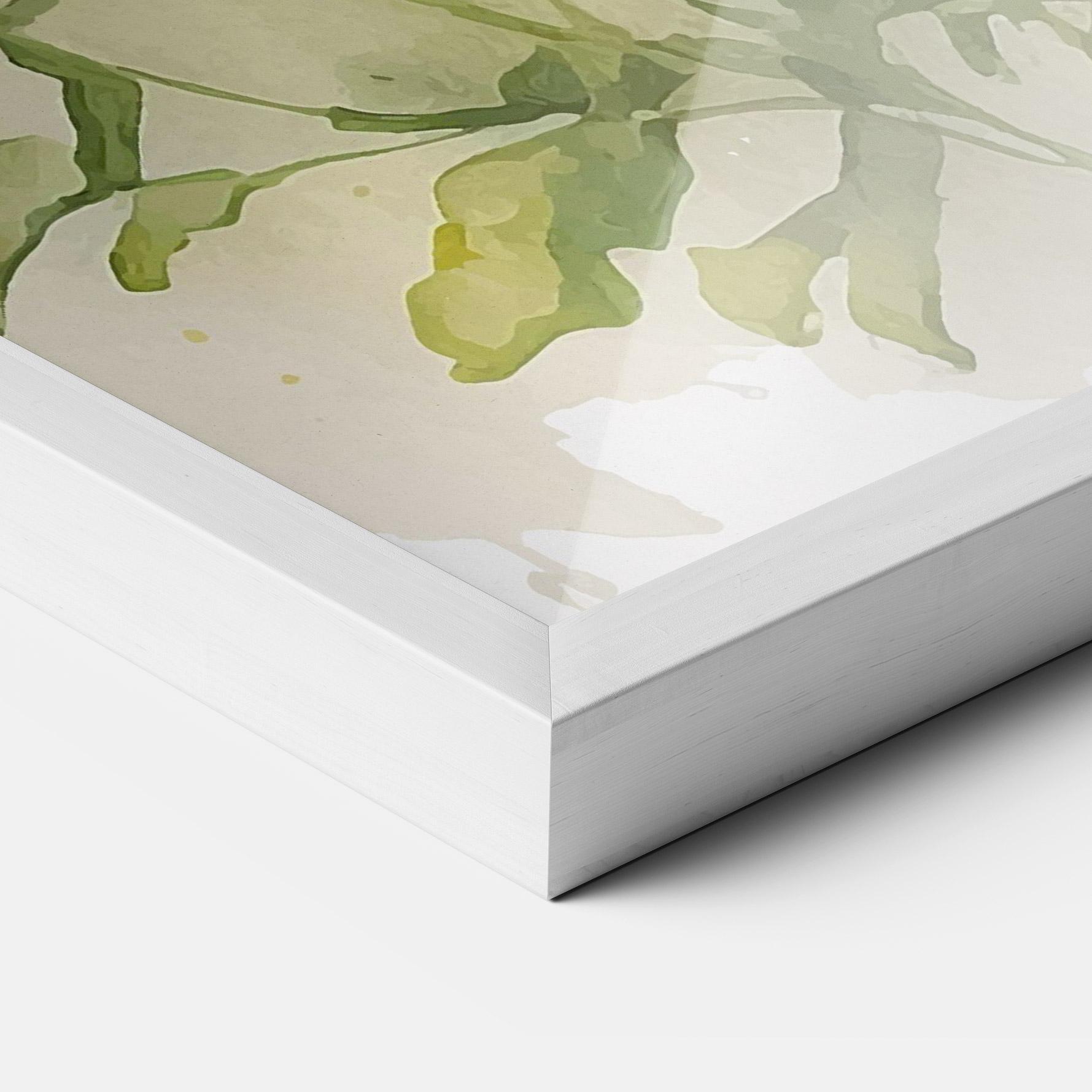 Keretezett Poszter Painted Daisy mockup 3