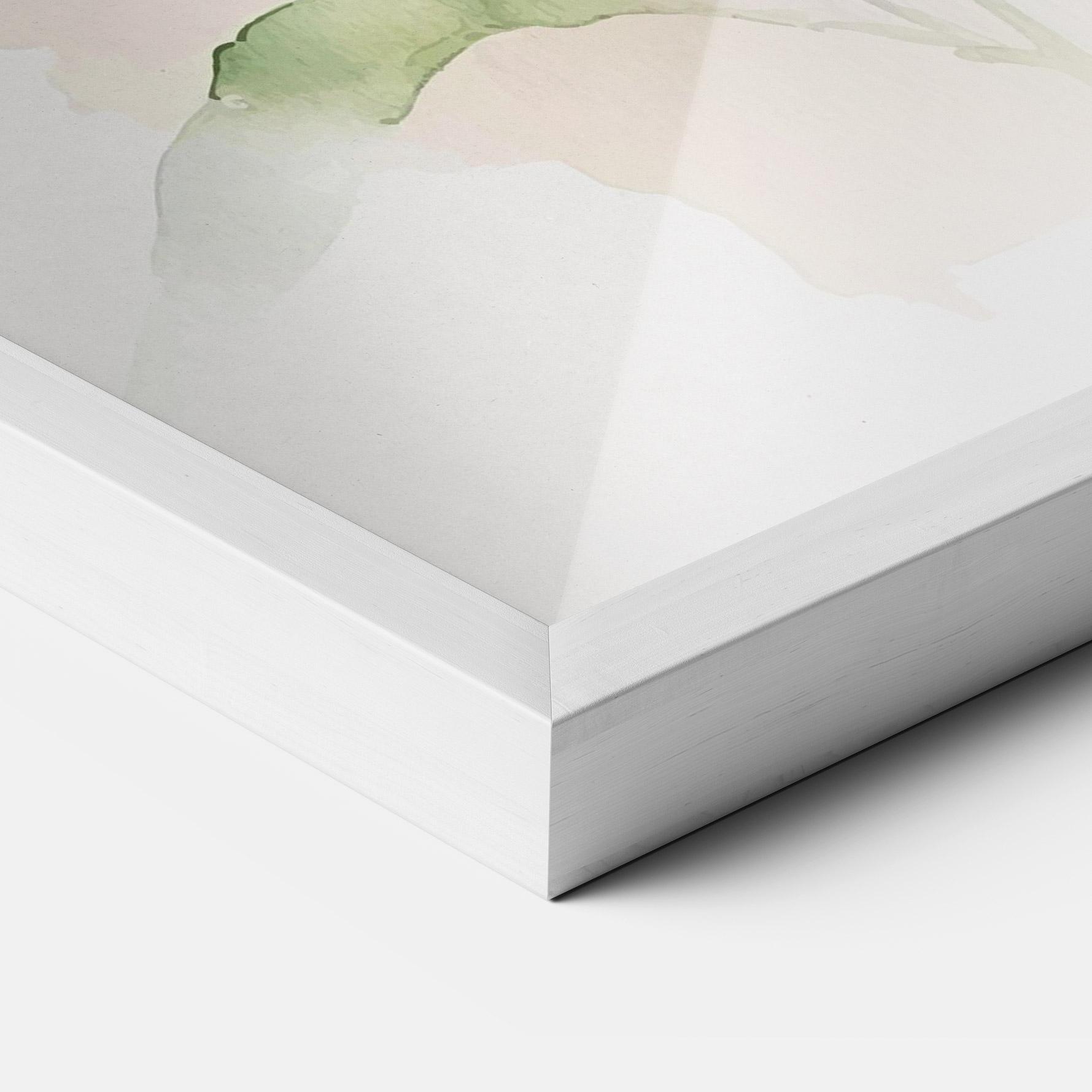 Keretezett Poszter Painted Pretty Daisy mockup 3