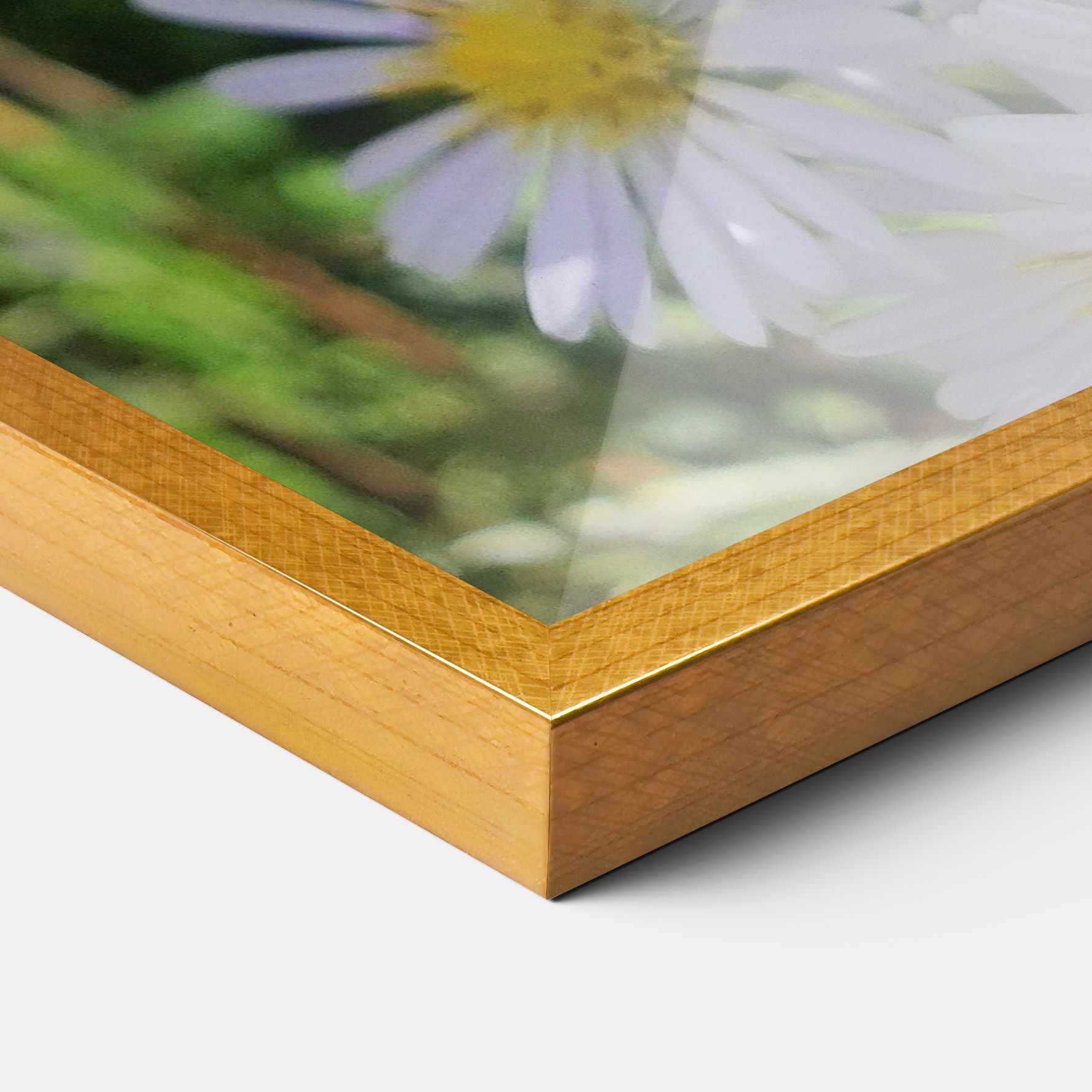 Bee On Light Purple Daisy mockup 3