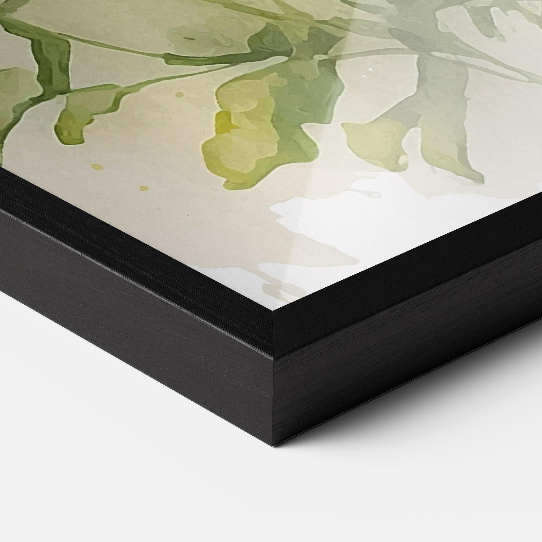 Keretezett Poszter Painted Daisy mockup 3