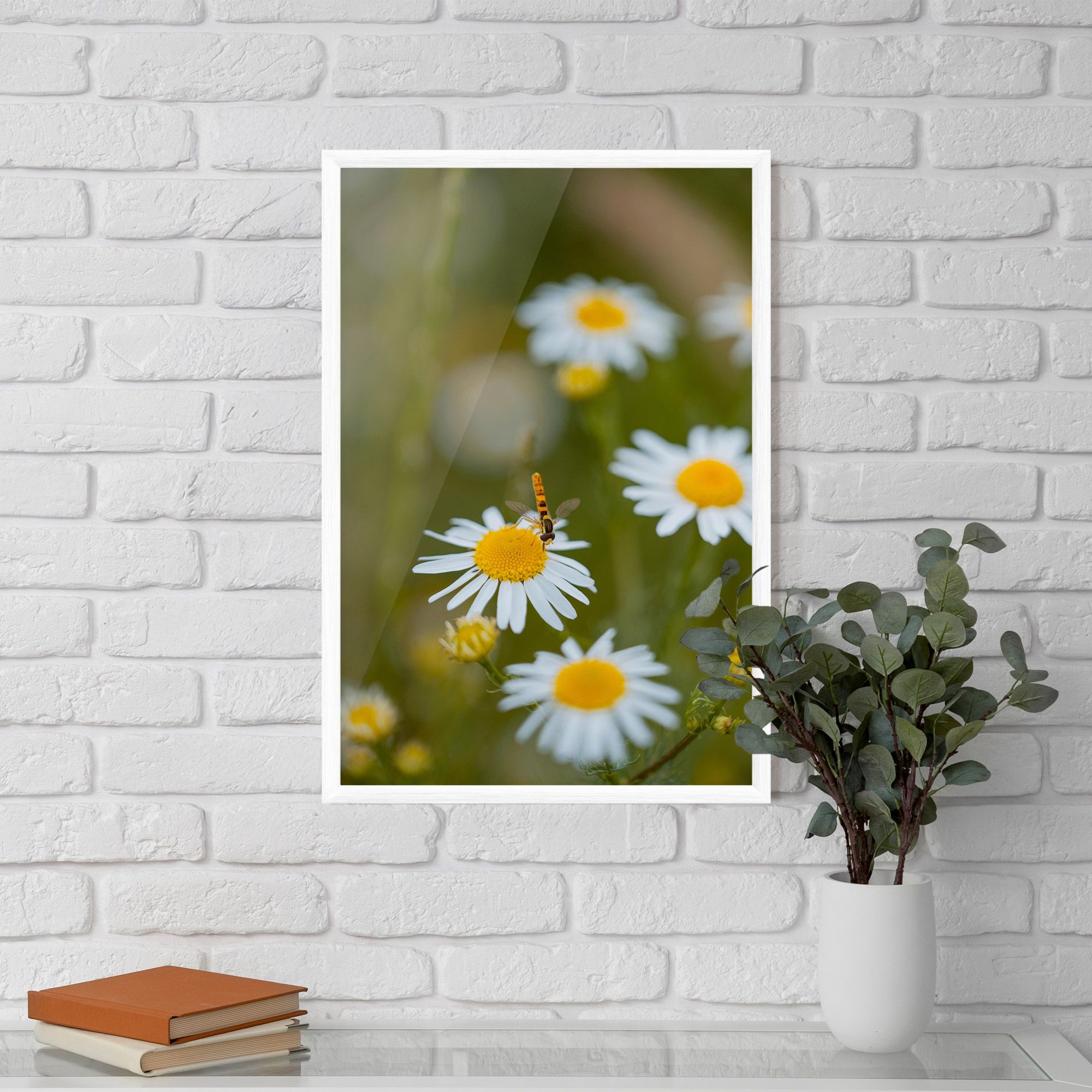 Bug On Small Daisy mockup 5