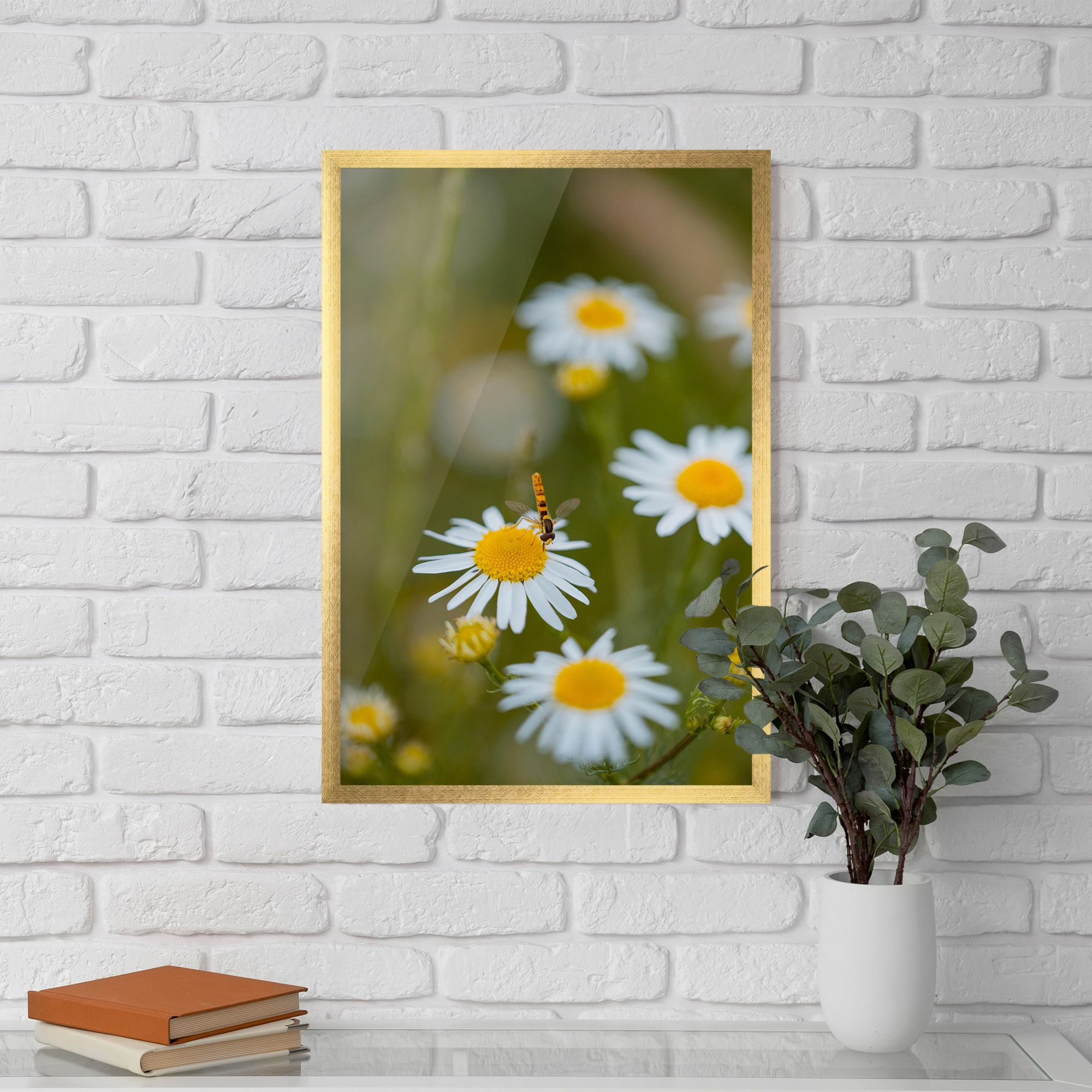Bug On Small Daisy mockup 5
