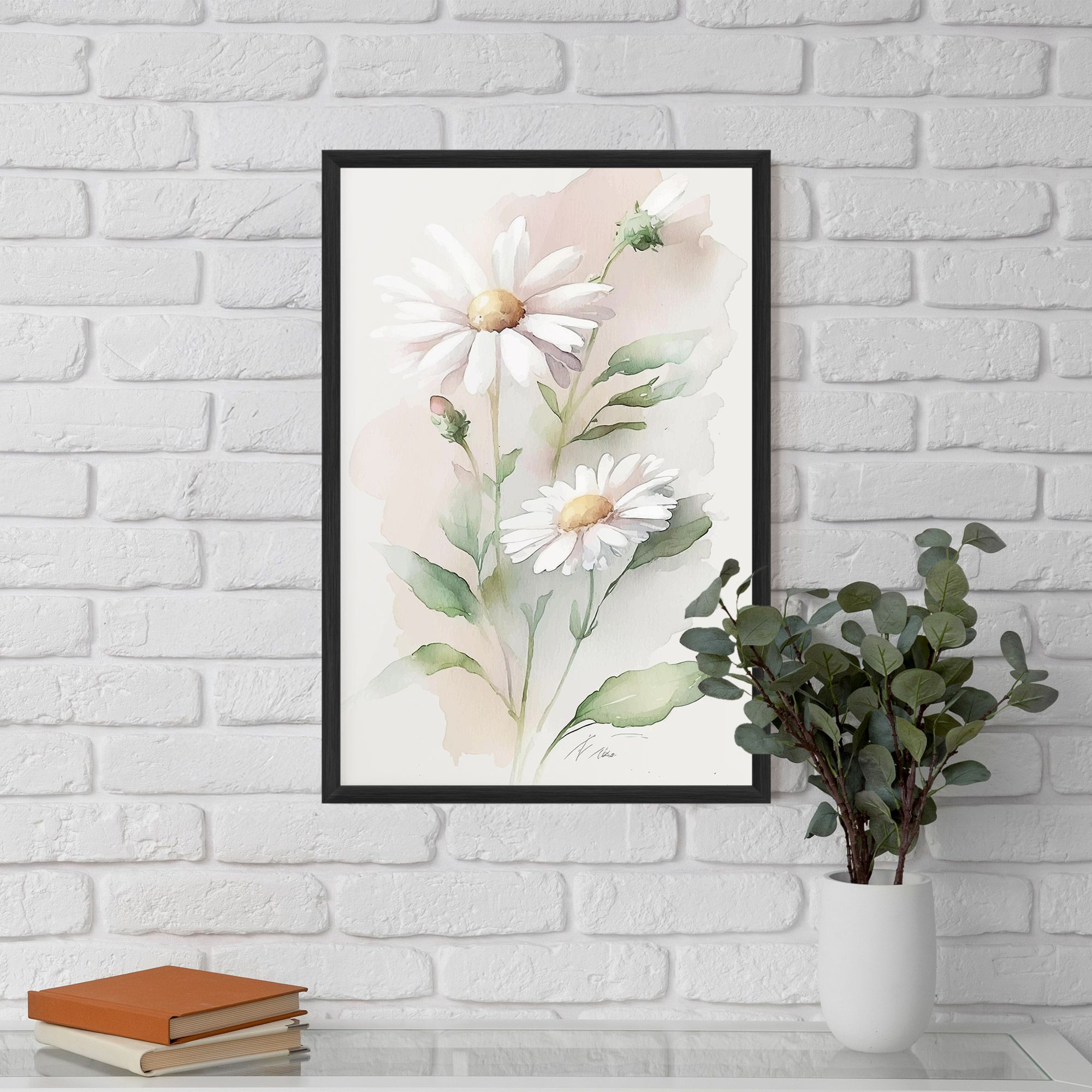 Painted Pretty Daisy mockup 5